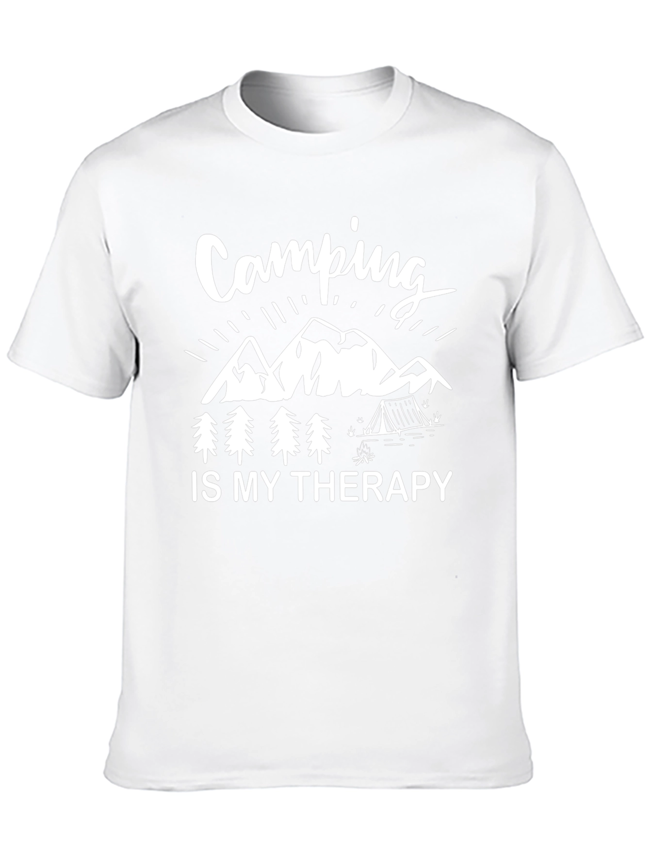 Camping is my Therapy Graphic T-Shirt