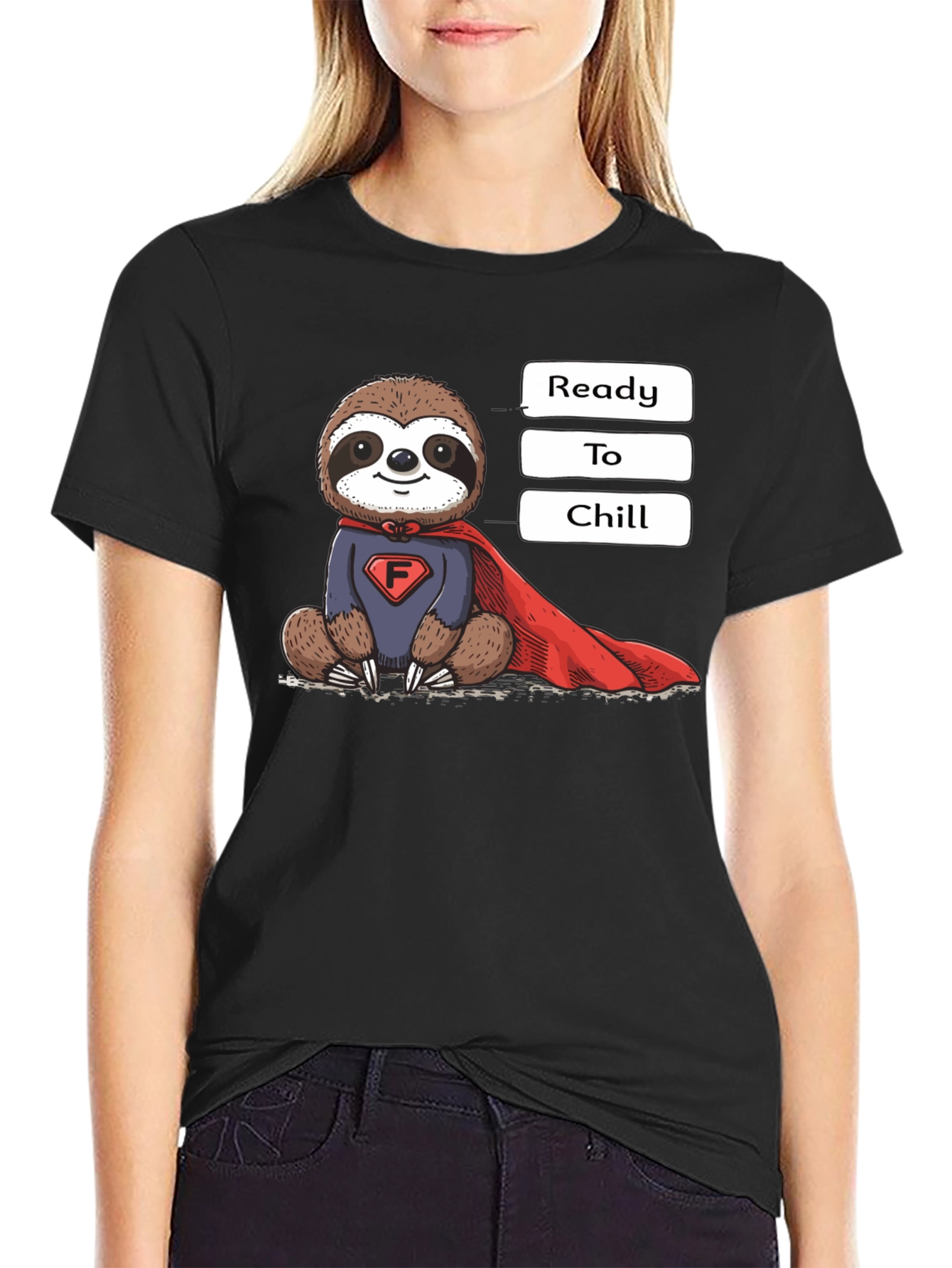 Ready to Chill Sloth T-Shirt