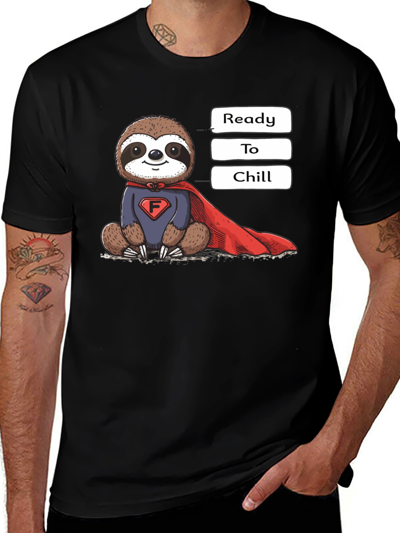 Ready to Chill Sloth T-Shirt