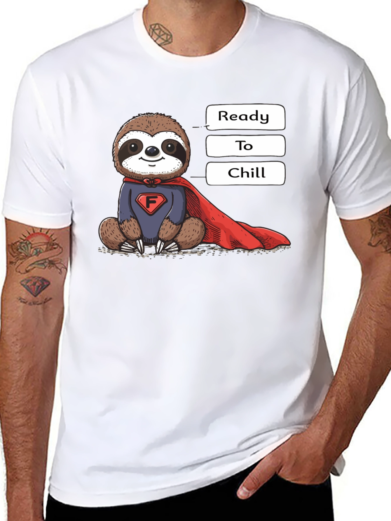 Ready to Chill Sloth T-Shirt