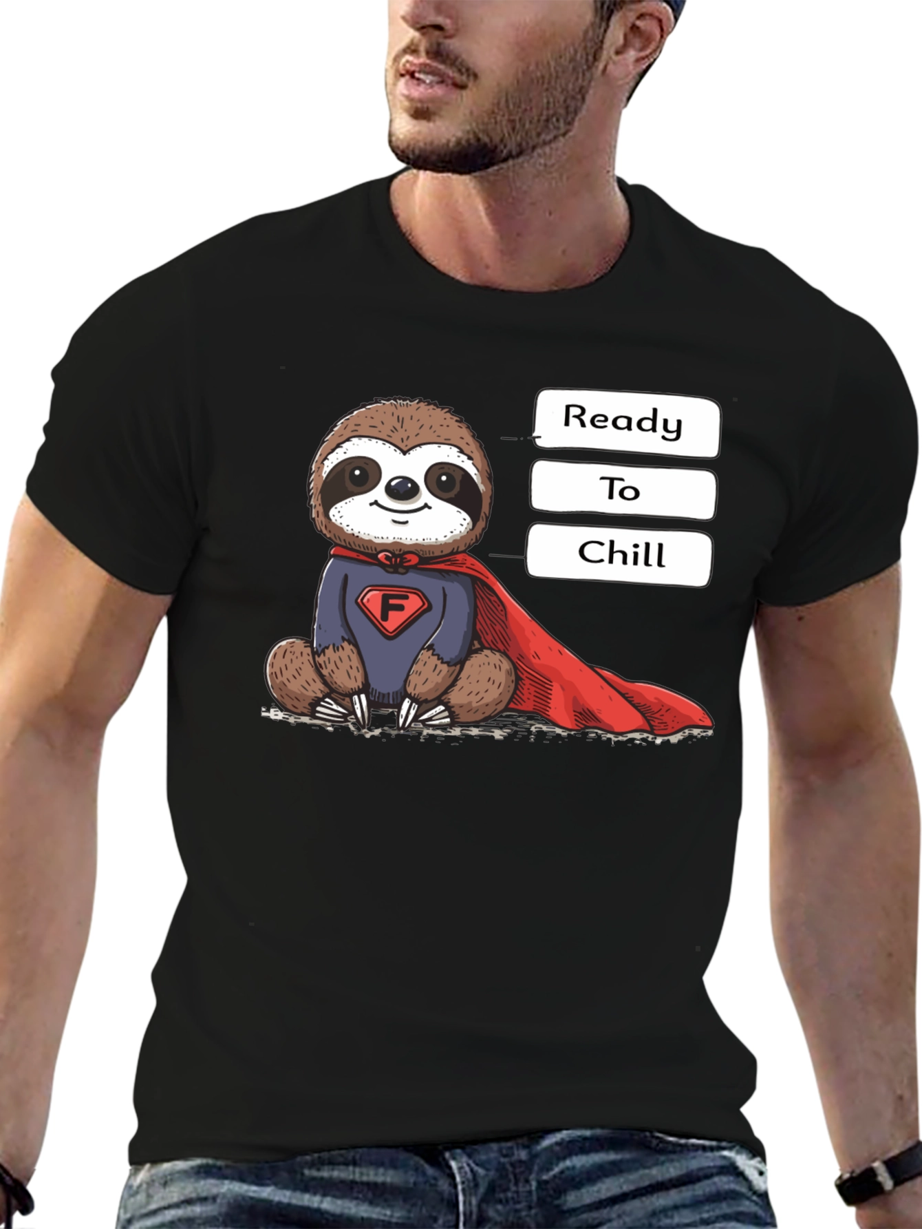 Ready to Chill Sloth T-Shirt