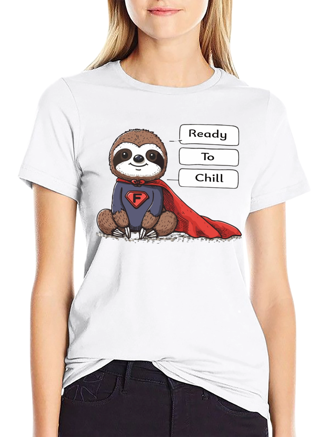 Ready to Chill Sloth T-Shirt