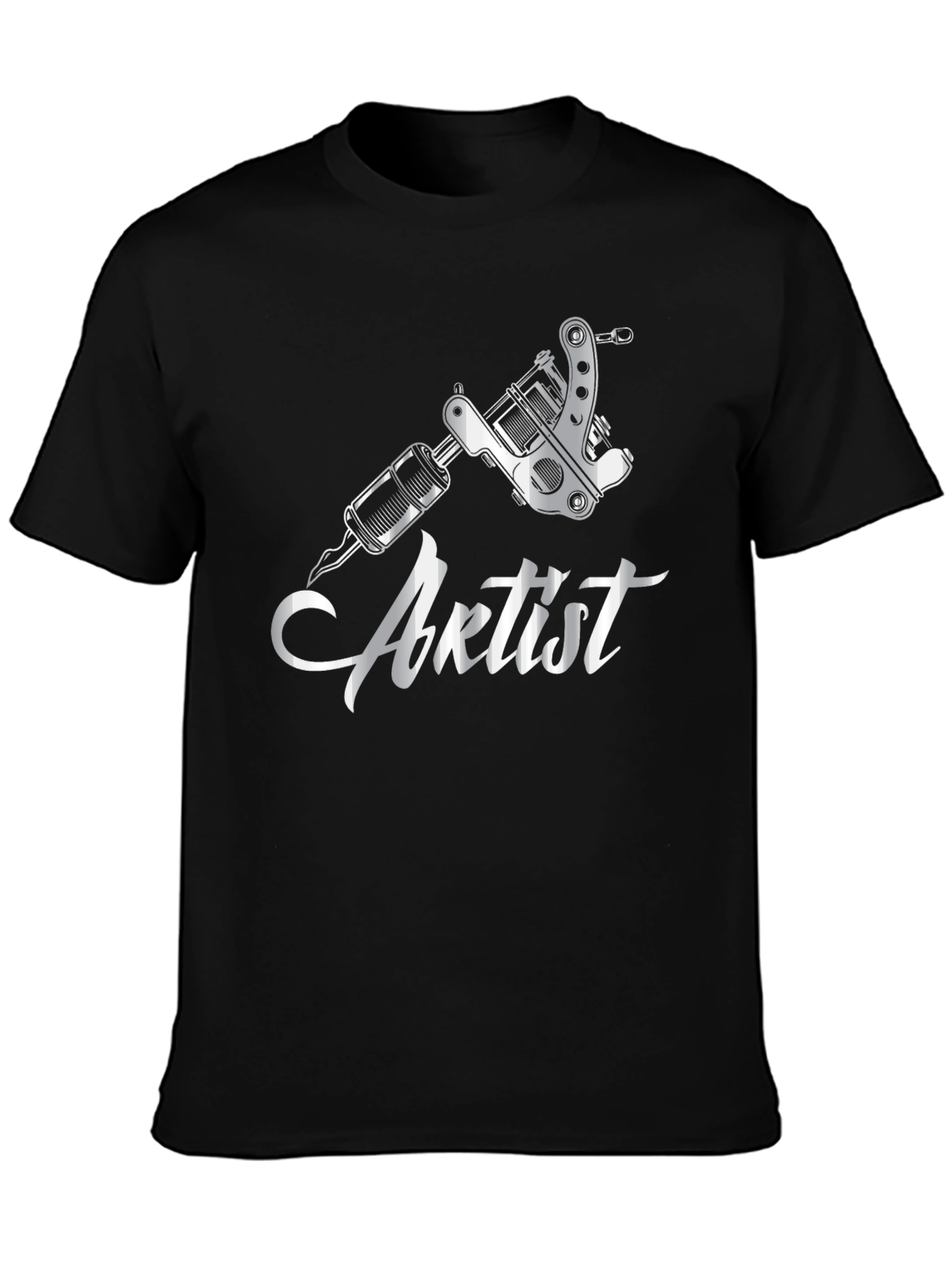 Tattoo Artist Black Graphic Tee