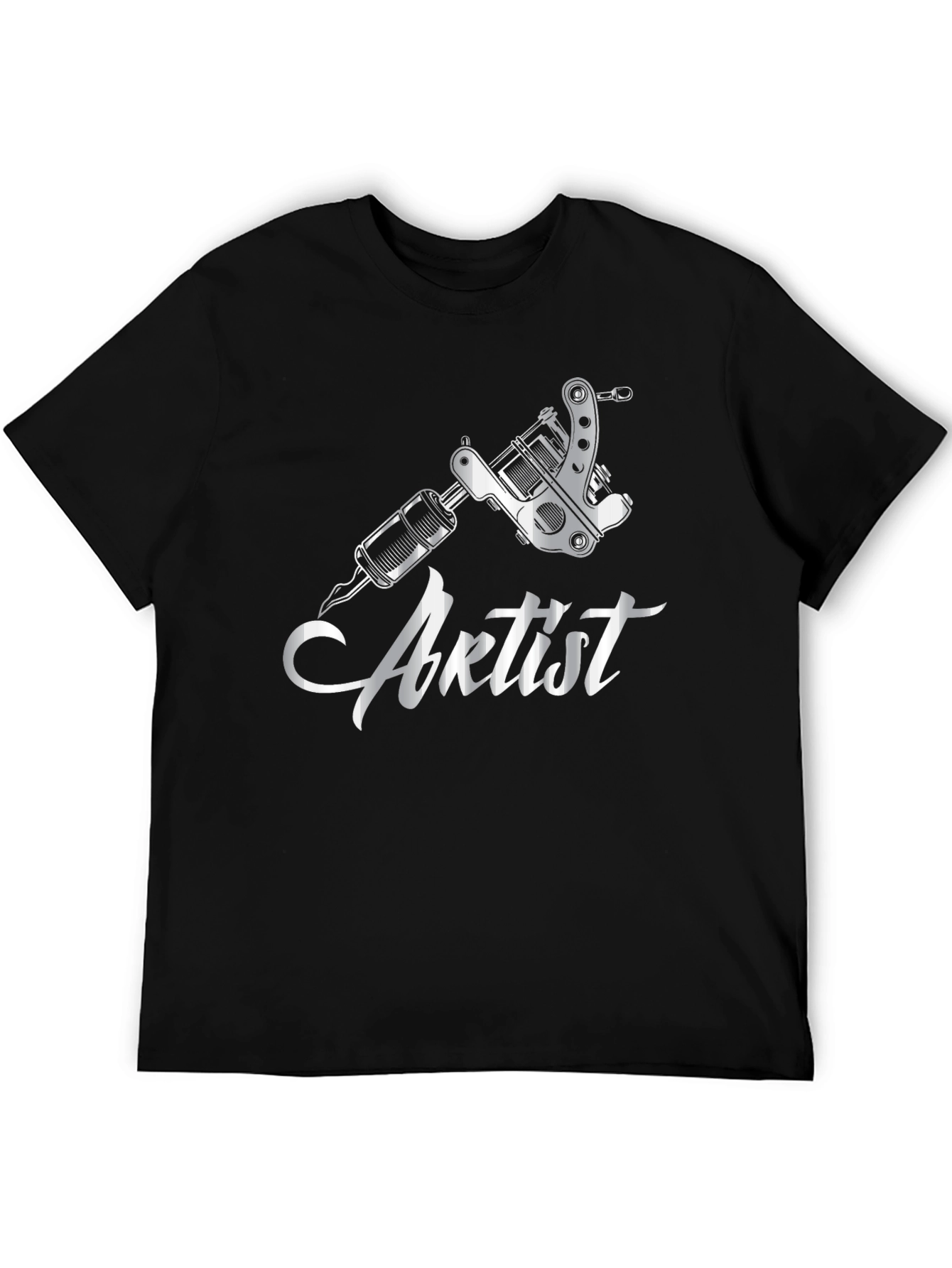 Tattoo Artist Black Graphic Tee
