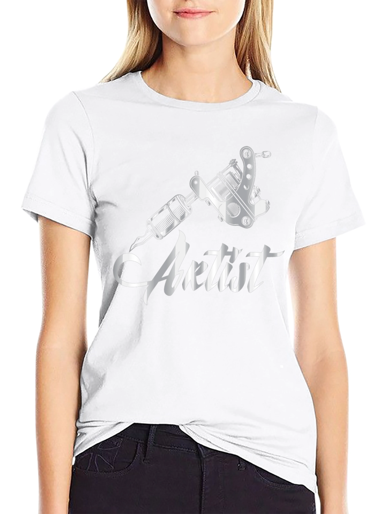 Tattoo Artist Black Graphic Tee