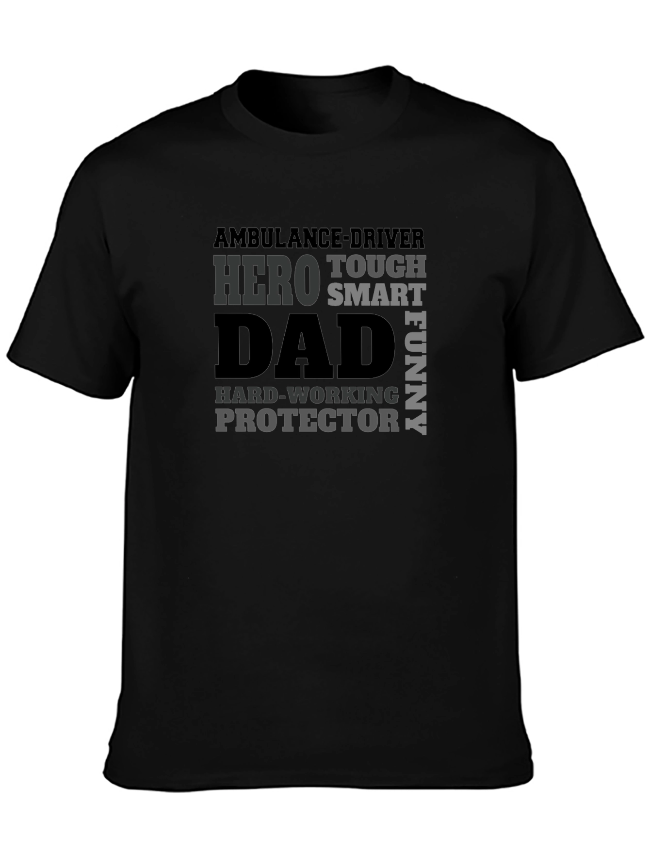 Hero Dad T-Shirt - Ambulance Driver Fathers Day Gift