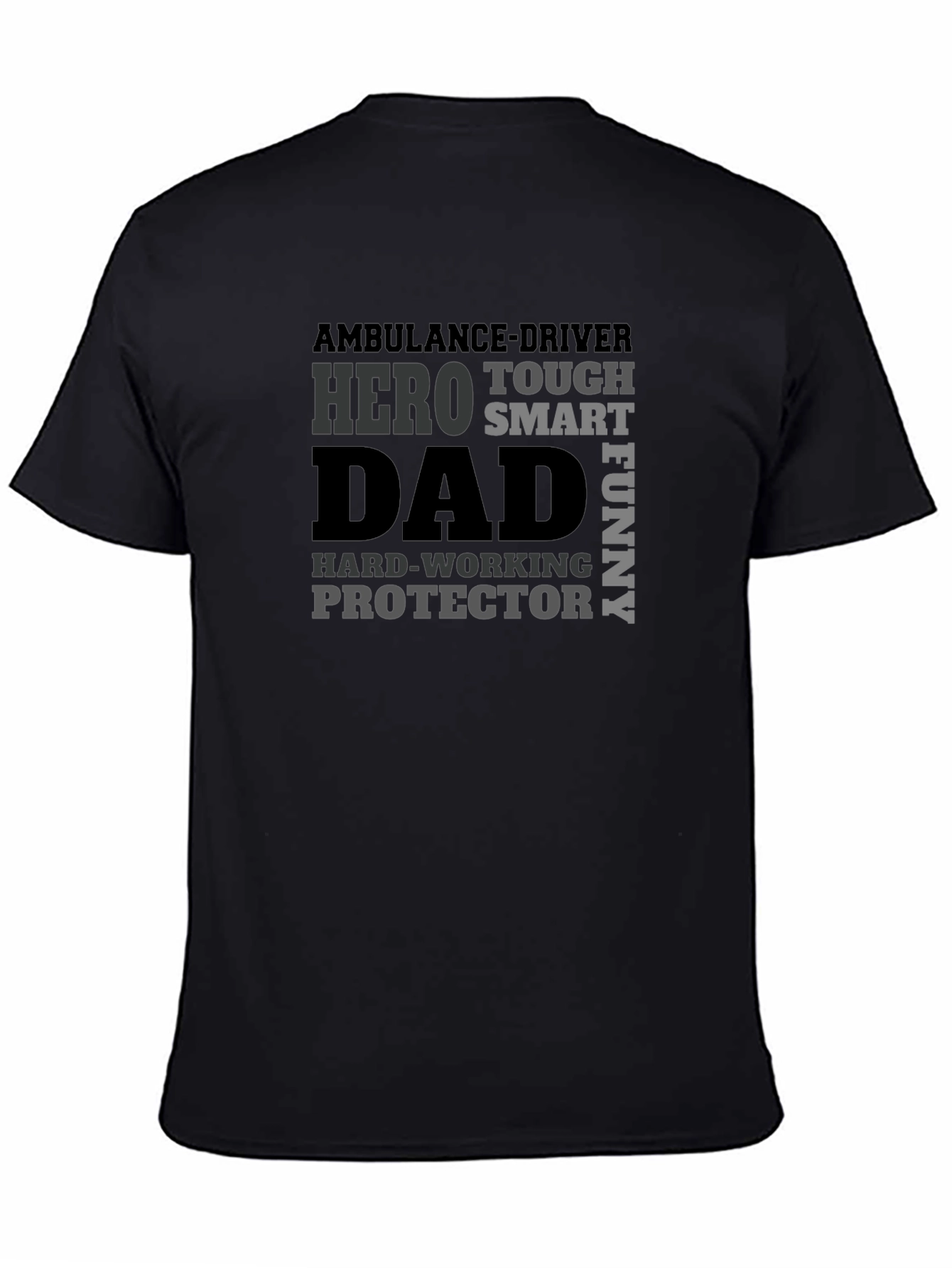 Hero Dad T-Shirt - Ambulance Driver Fathers Day Gift