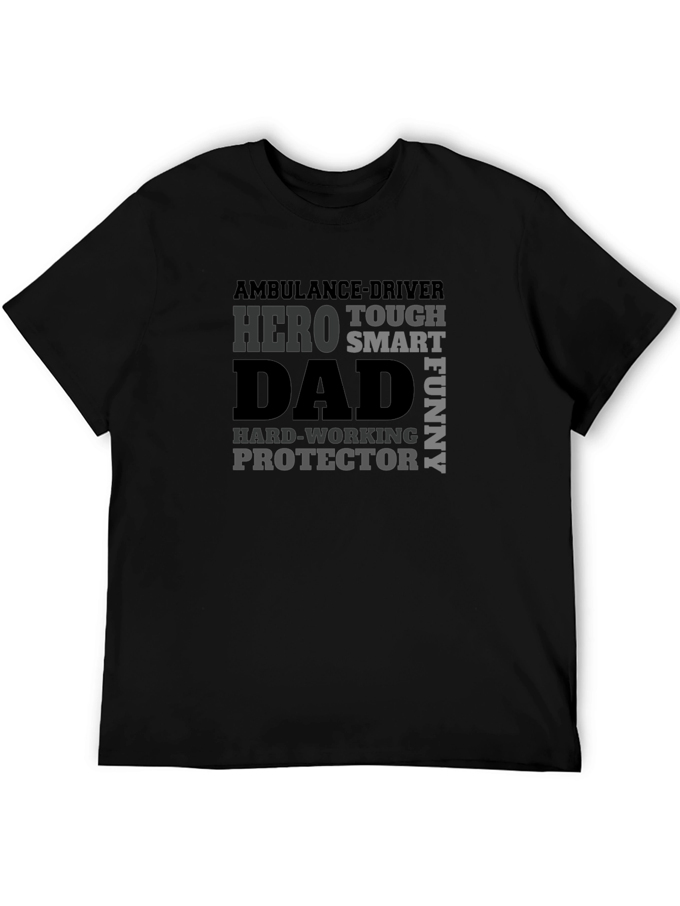 Hero Dad T-Shirt - Ambulance Driver Fathers Day Gift