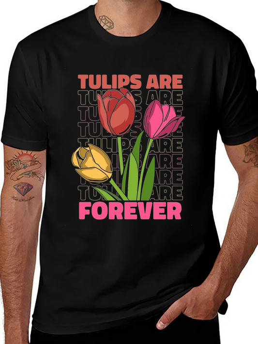 Tulips Are Forever Graphic Tee