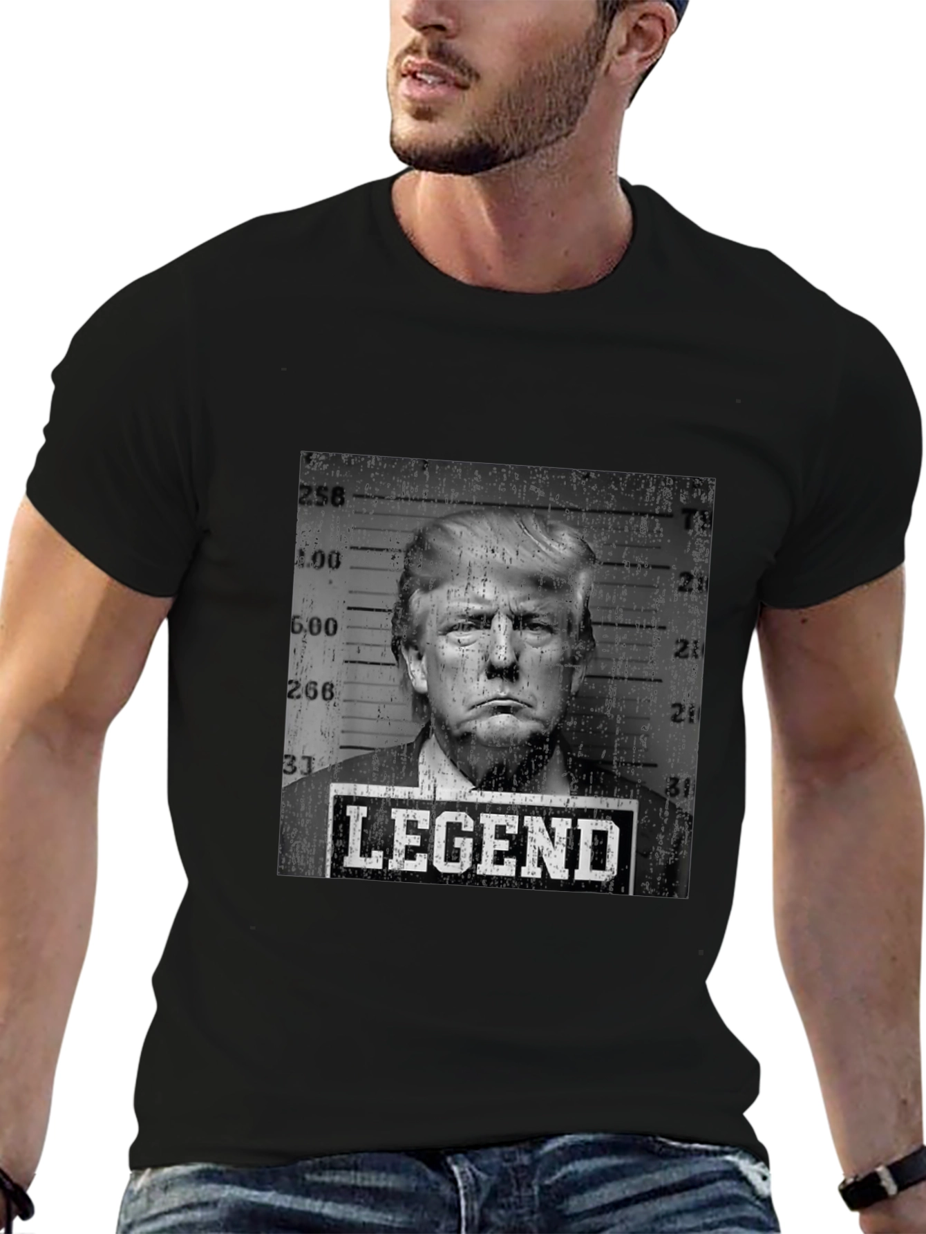 Trump Legend Mugshot T-Shirt
