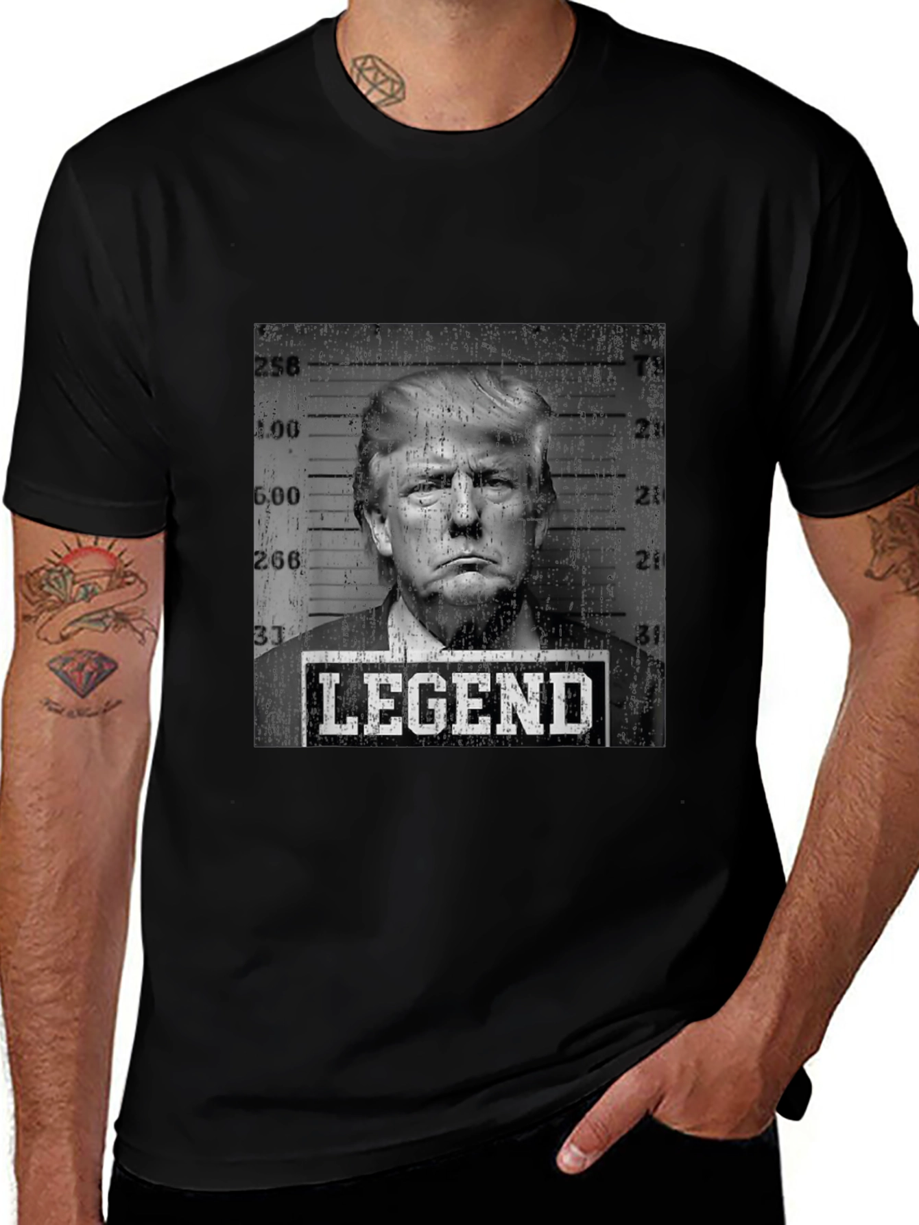 Trump Legend Mugshot T-Shirt