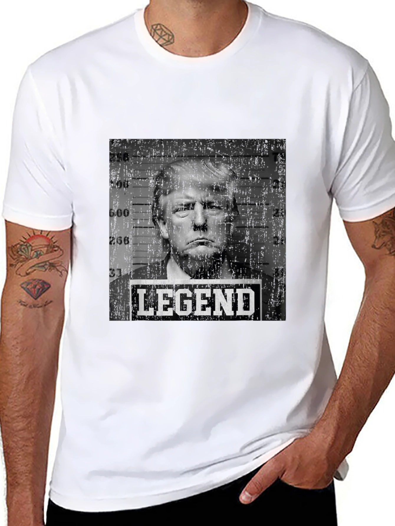 Trump Legend Mugshot T-Shirt