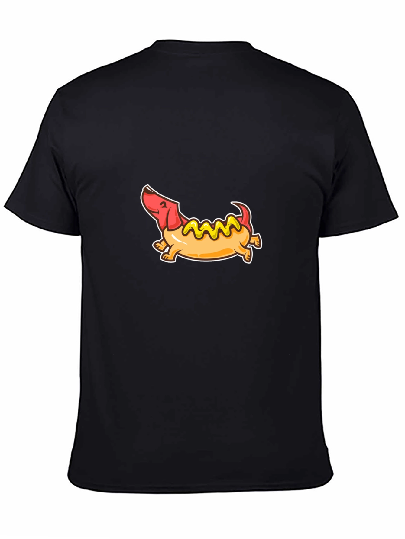 Funny Hot Dog Dachshund Graphic Tee