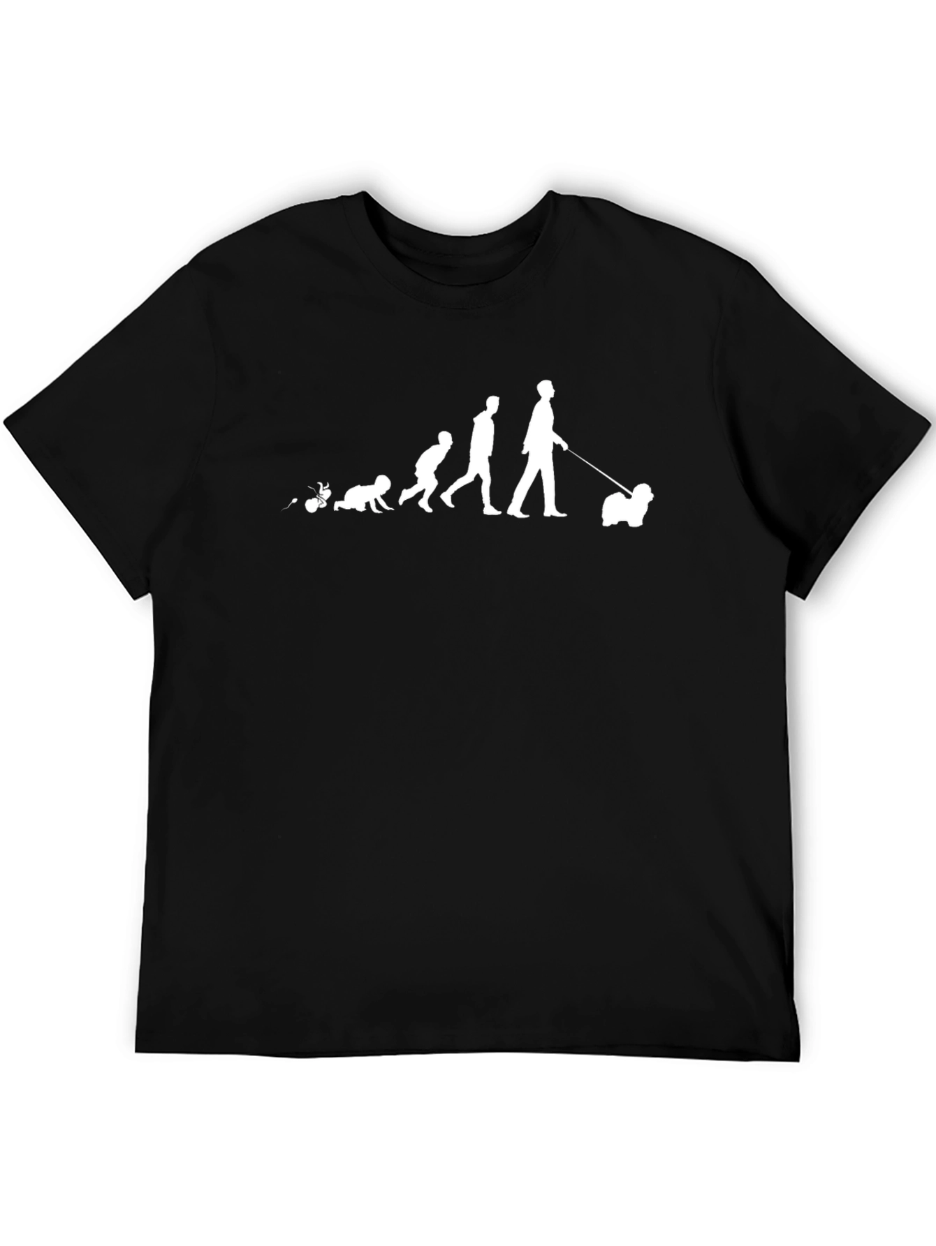 Evolution Dog Walker Graphic T-Shirt