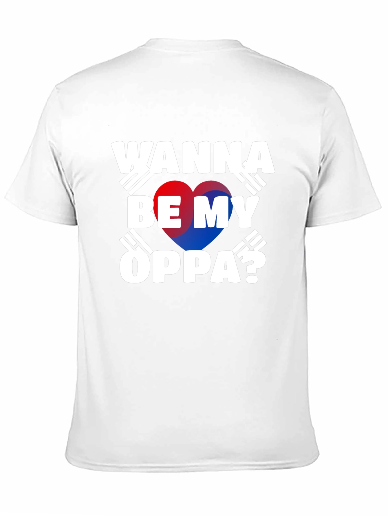 Wanna Be My Oppa? K-Drama Heart T-Shirt