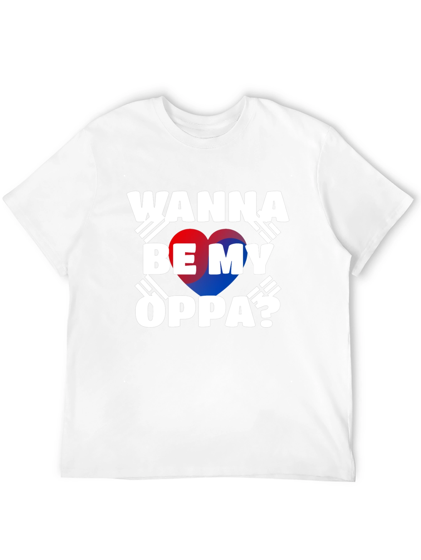 Wanna Be My Oppa? K-Drama Heart T-Shirt