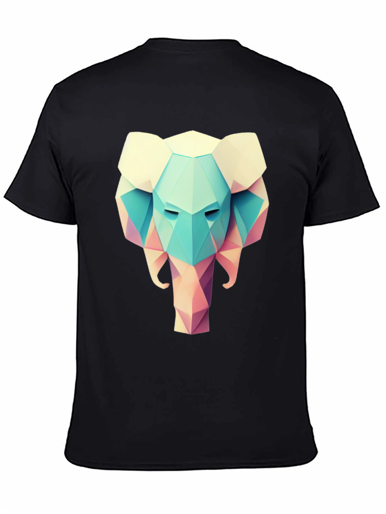 Geometric Elephant T-Shirt - Stylish Graphic Tee