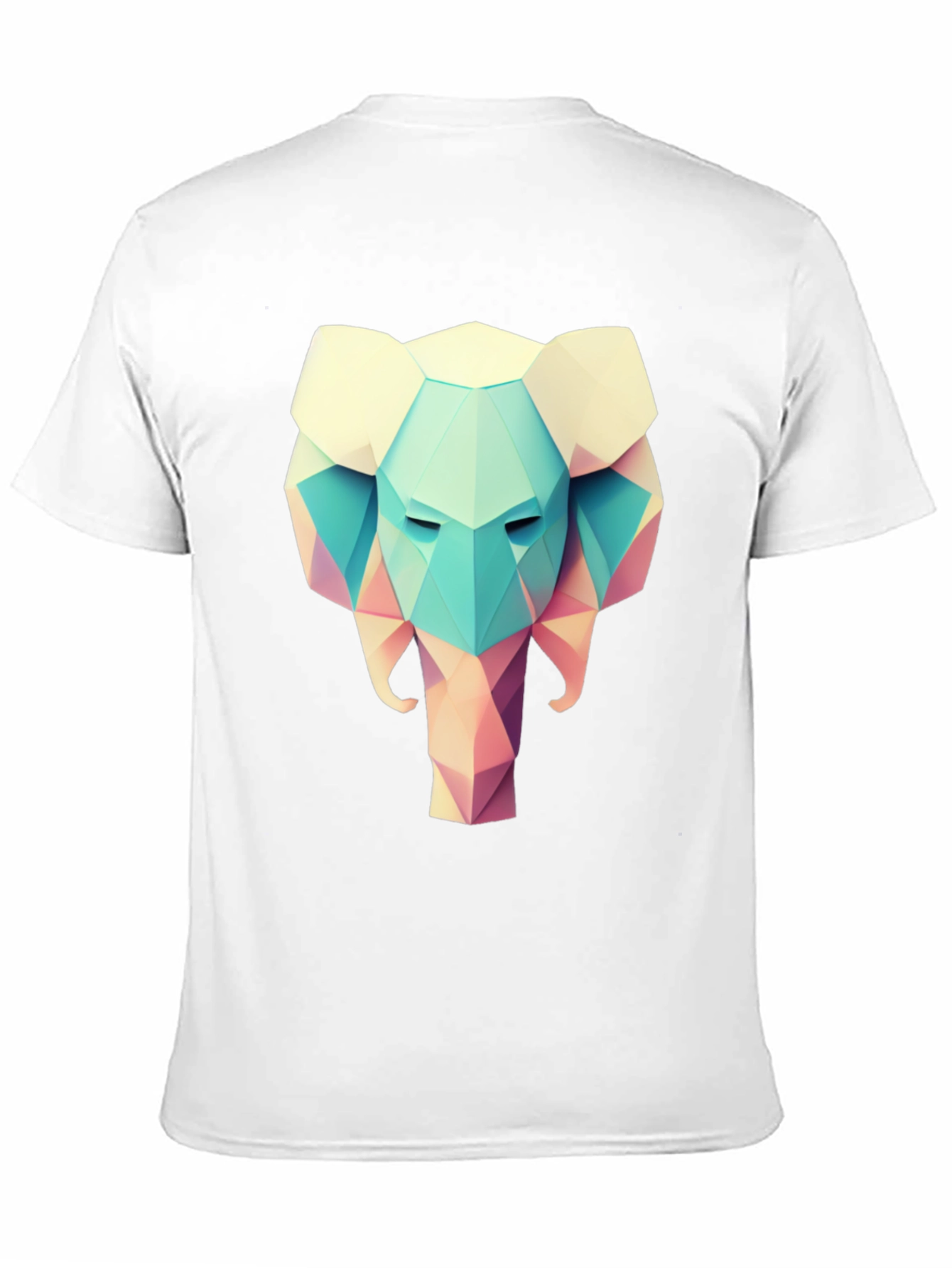 Geometric Elephant T-Shirt - Stylish Graphic Tee