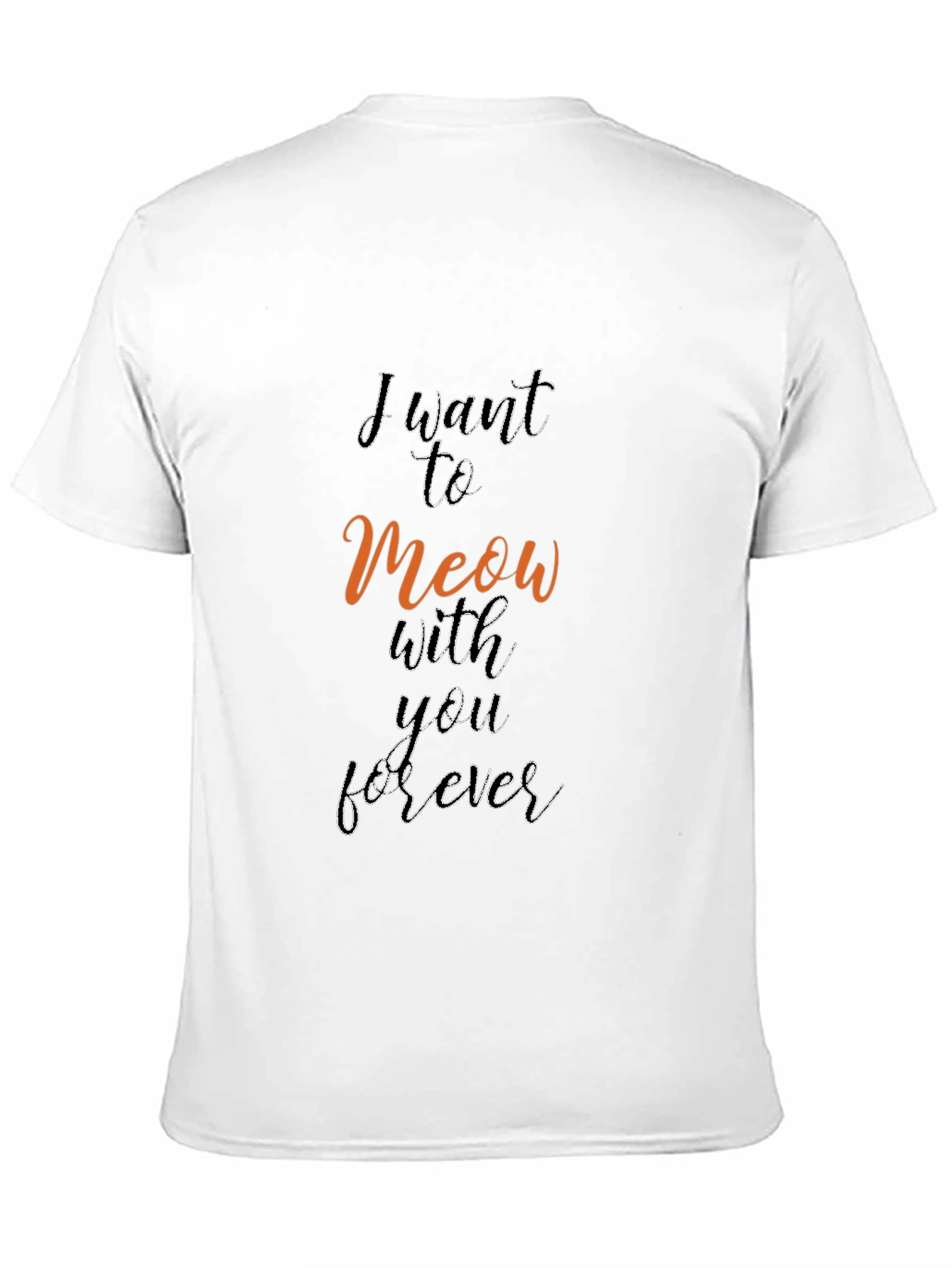 Meow Forever Graphic Tee - Soft & Stylish