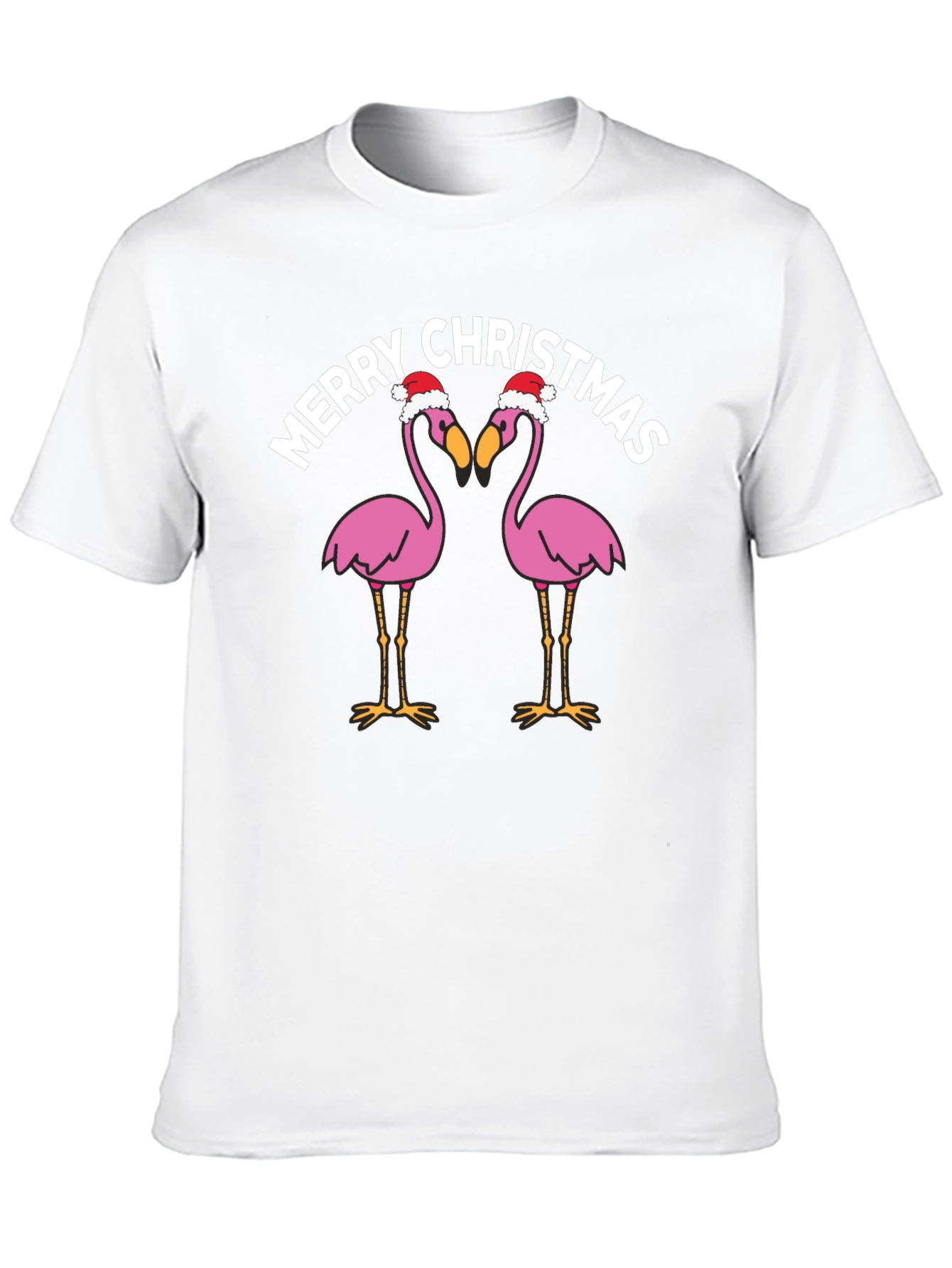 Merry Christmas Flamingo T-Shirt