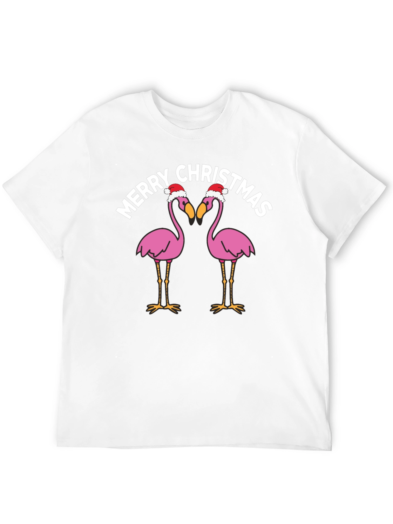 Merry Christmas Flamingo T-Shirt