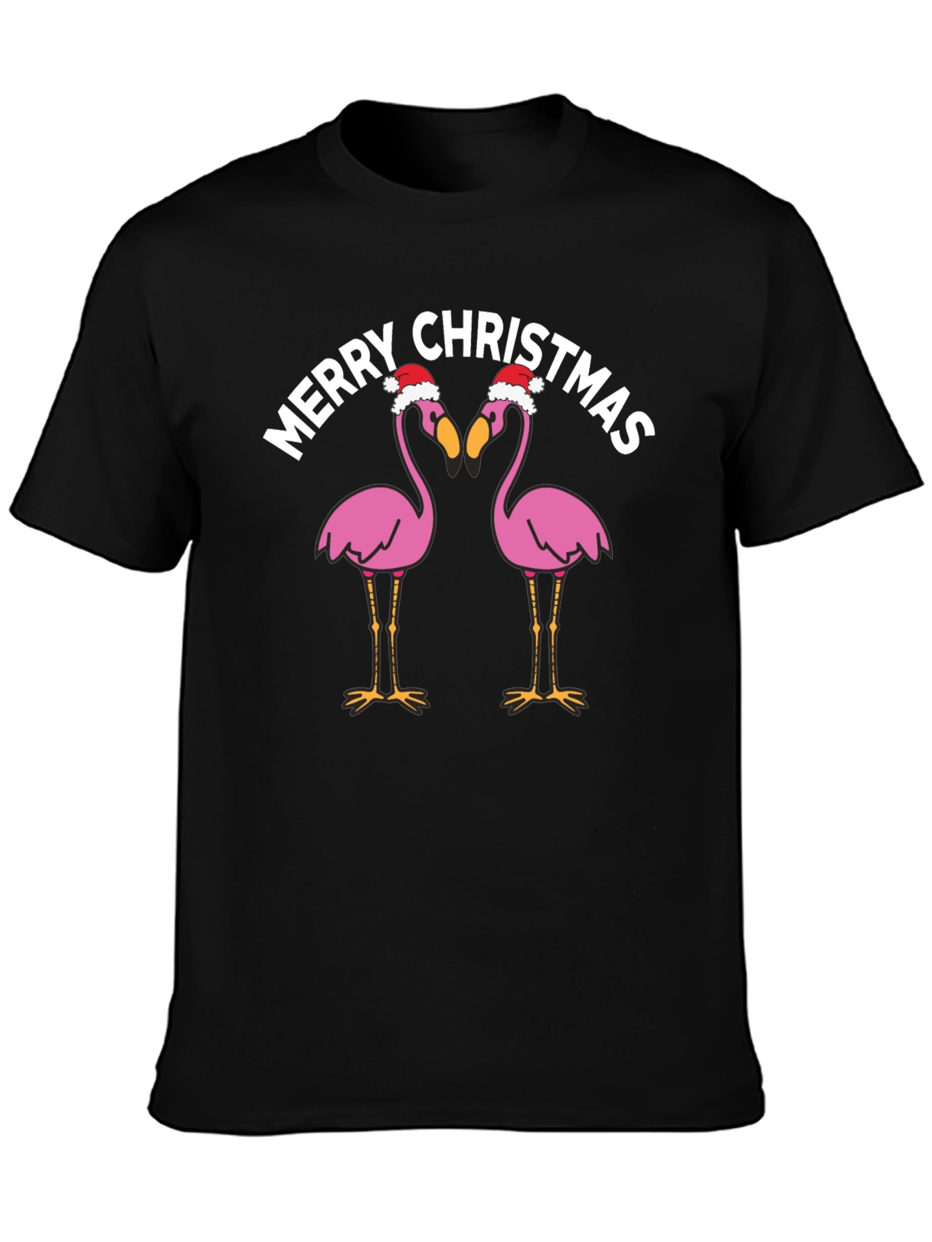Merry Christmas Flamingo T-Shirt