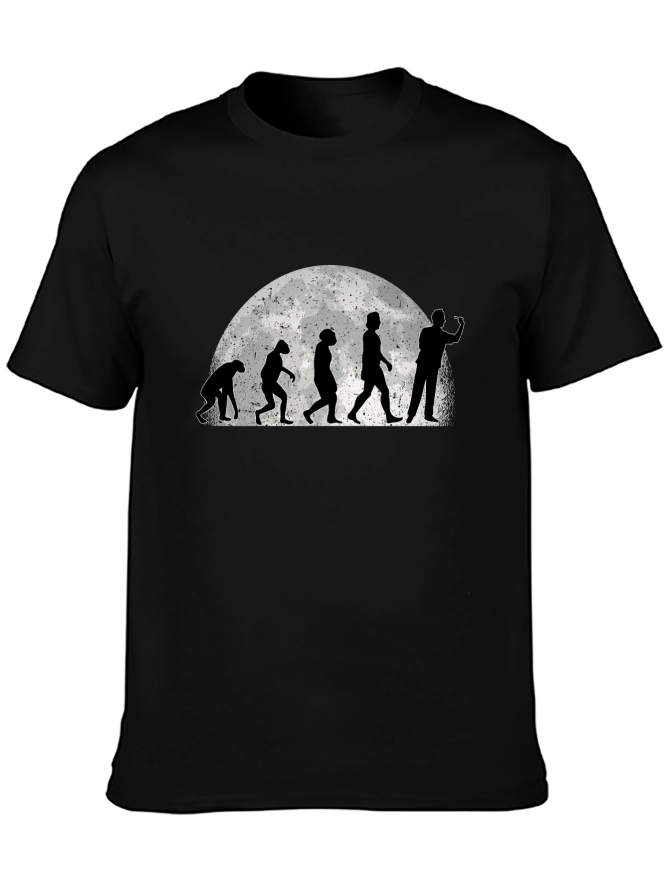 Evolution Graphic Tee - Soft Cotton Crew Neck