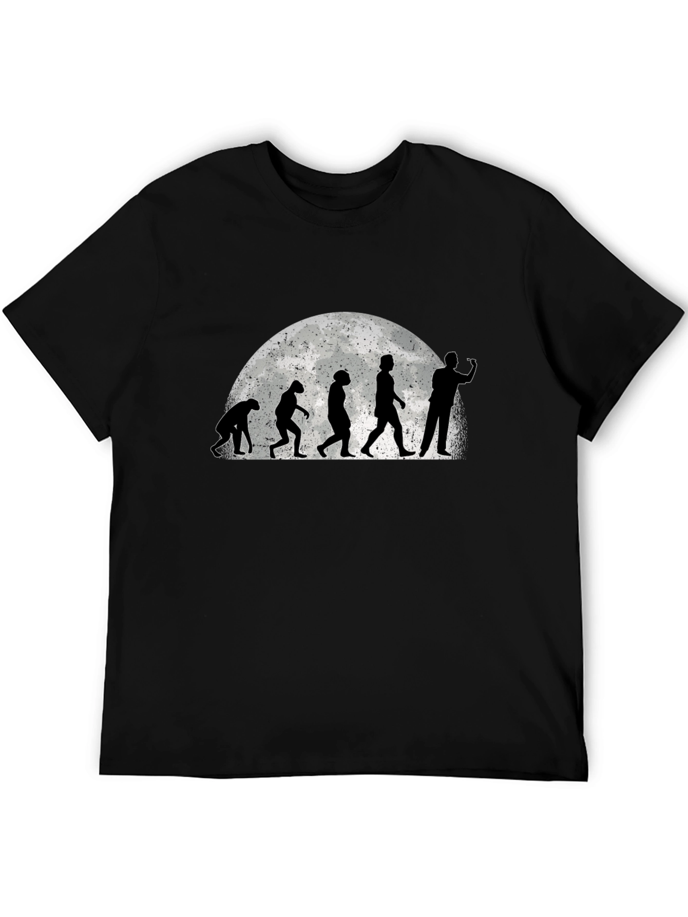 Evolution Graphic Tee - Soft Cotton Crew Neck