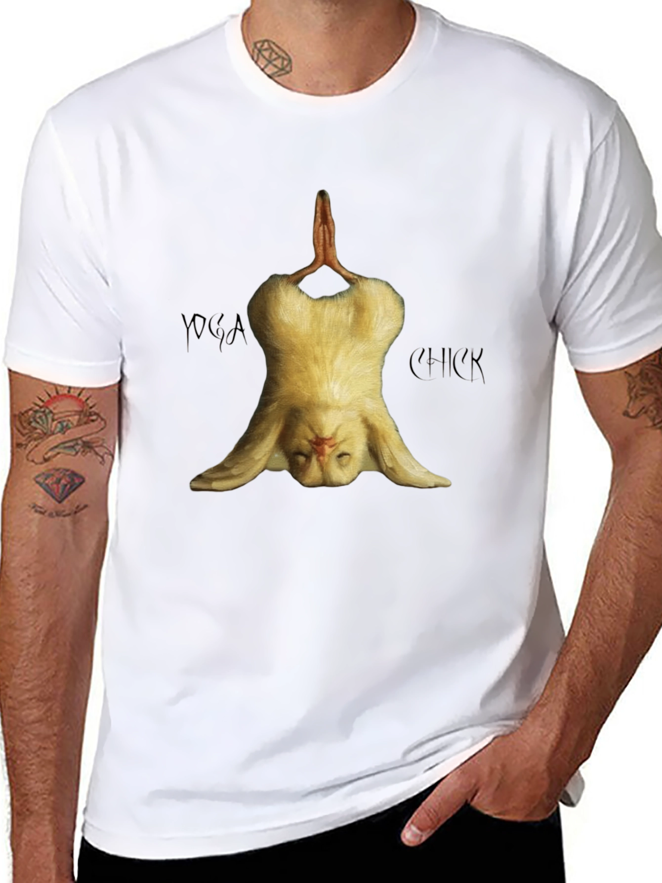 Yoga Chick Black T-Shirt