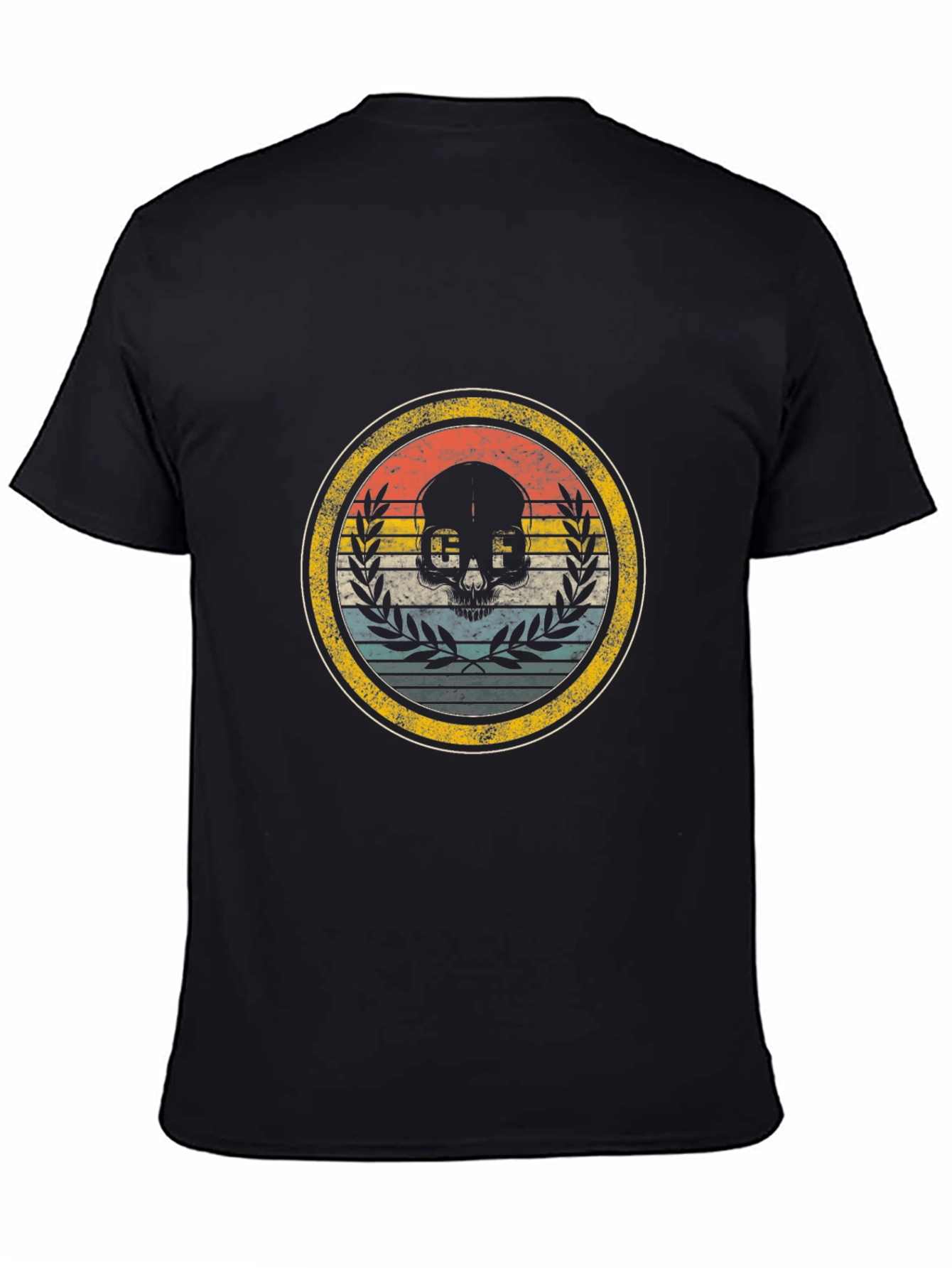 Retro Skull Graphic Tee