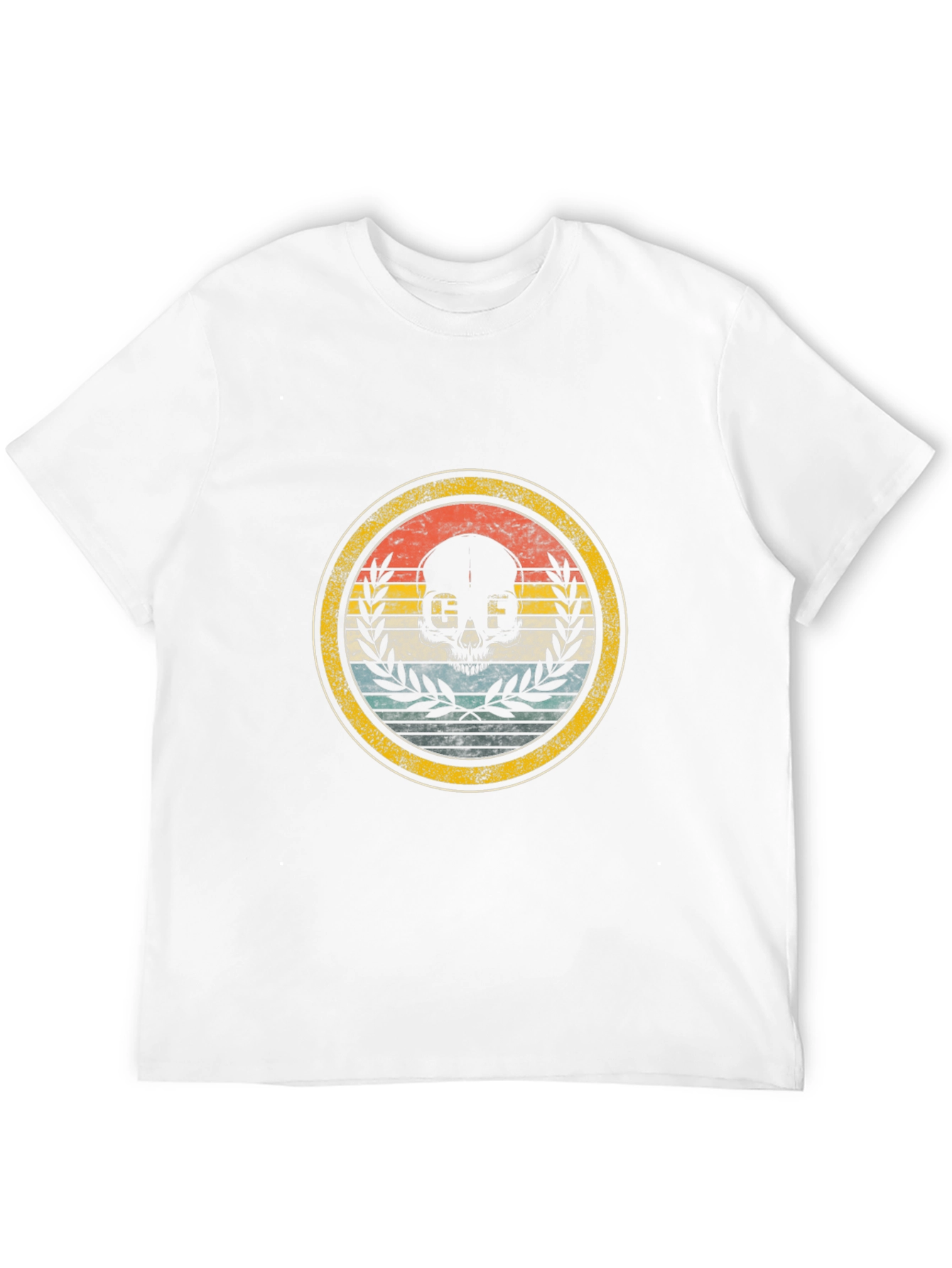 Retro Skull Graphic Tee