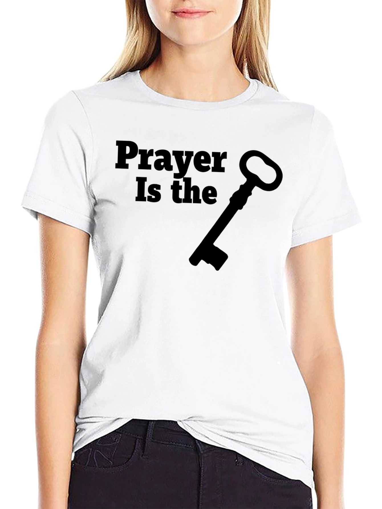 Prayer Is The Key Graphic T-Shirt