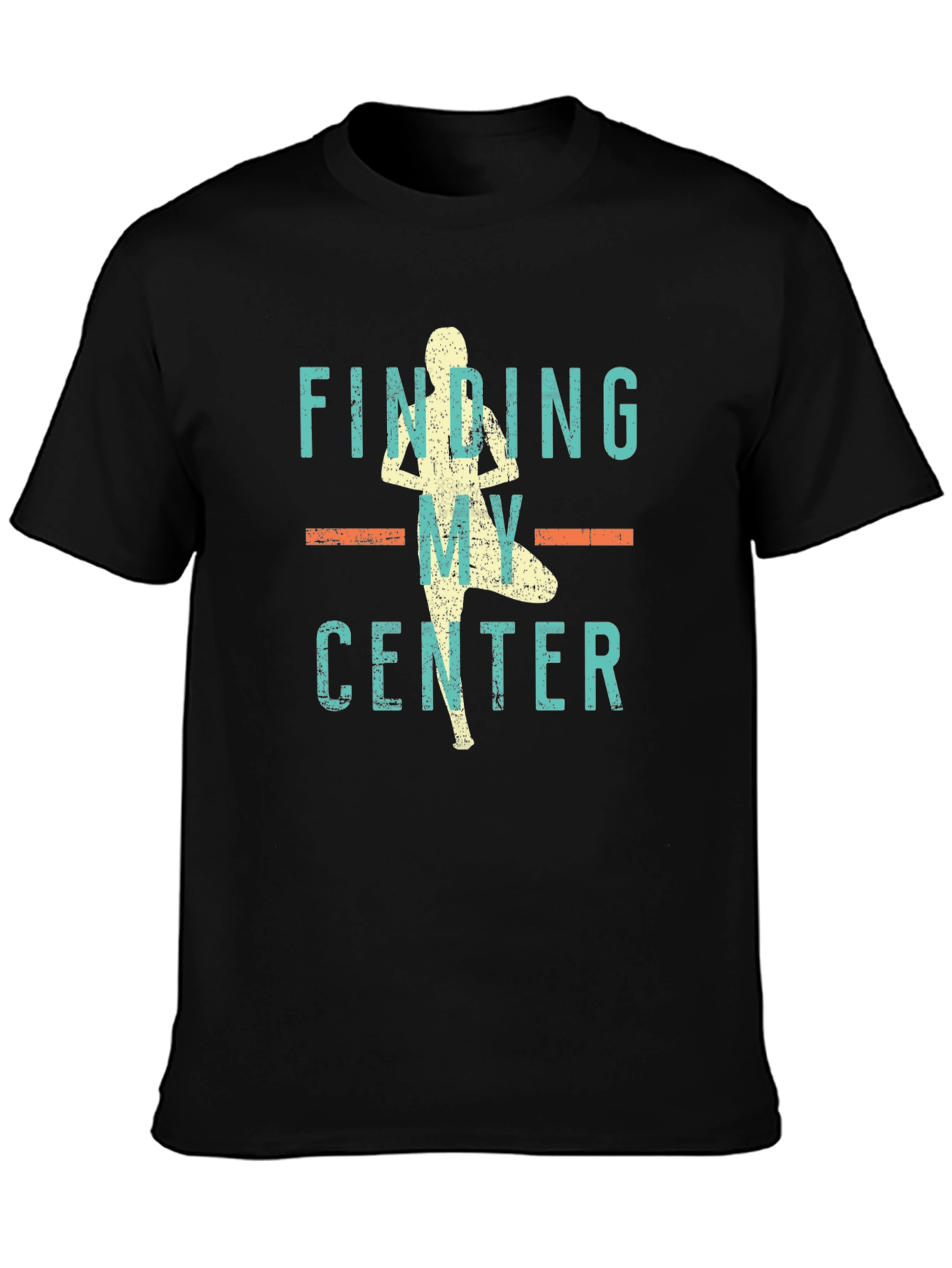 Finding My Center Yoga T-Shirt - Relaxed Fit