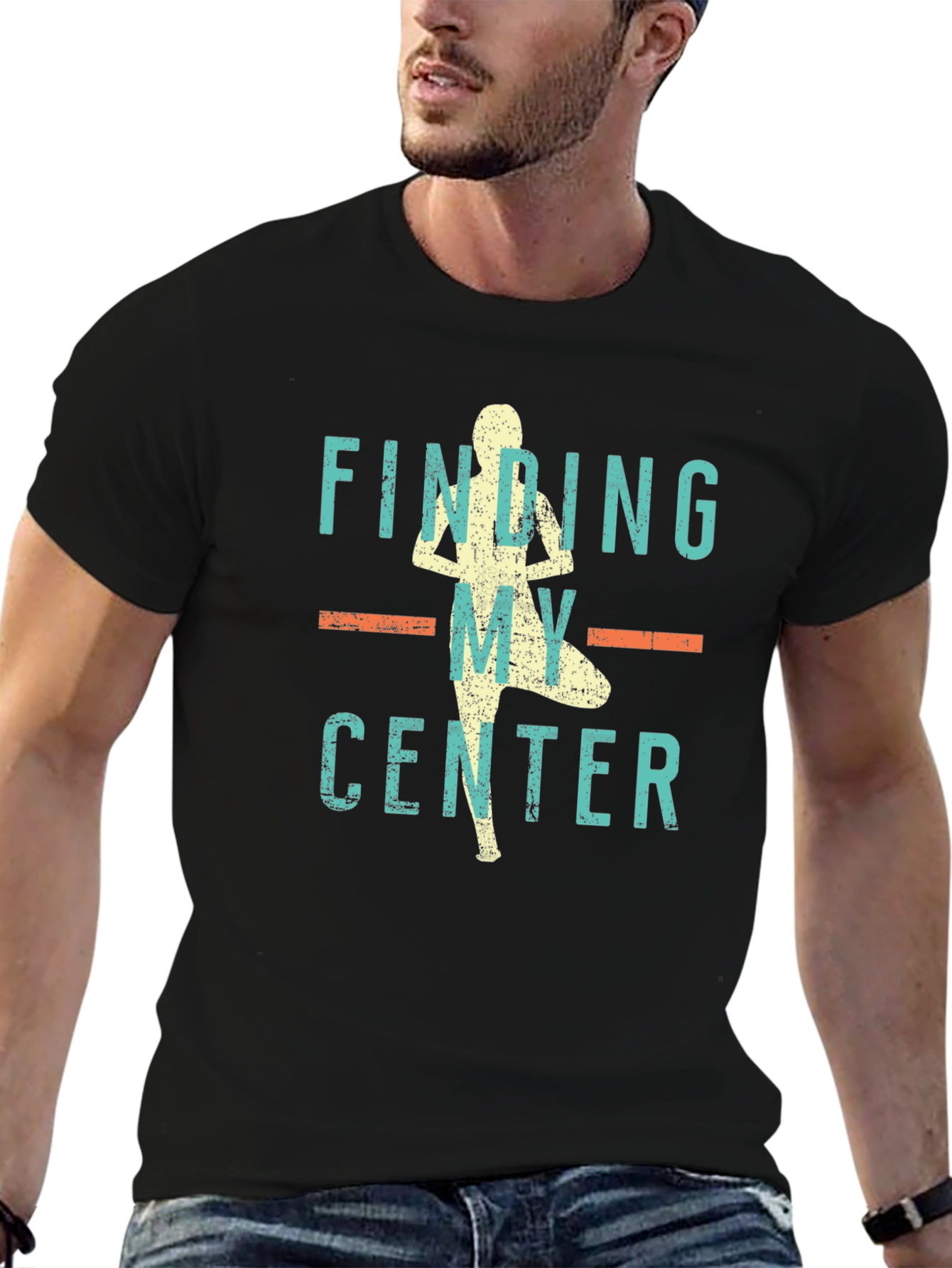 Finding My Center Yoga T-Shirt - Relaxed Fit