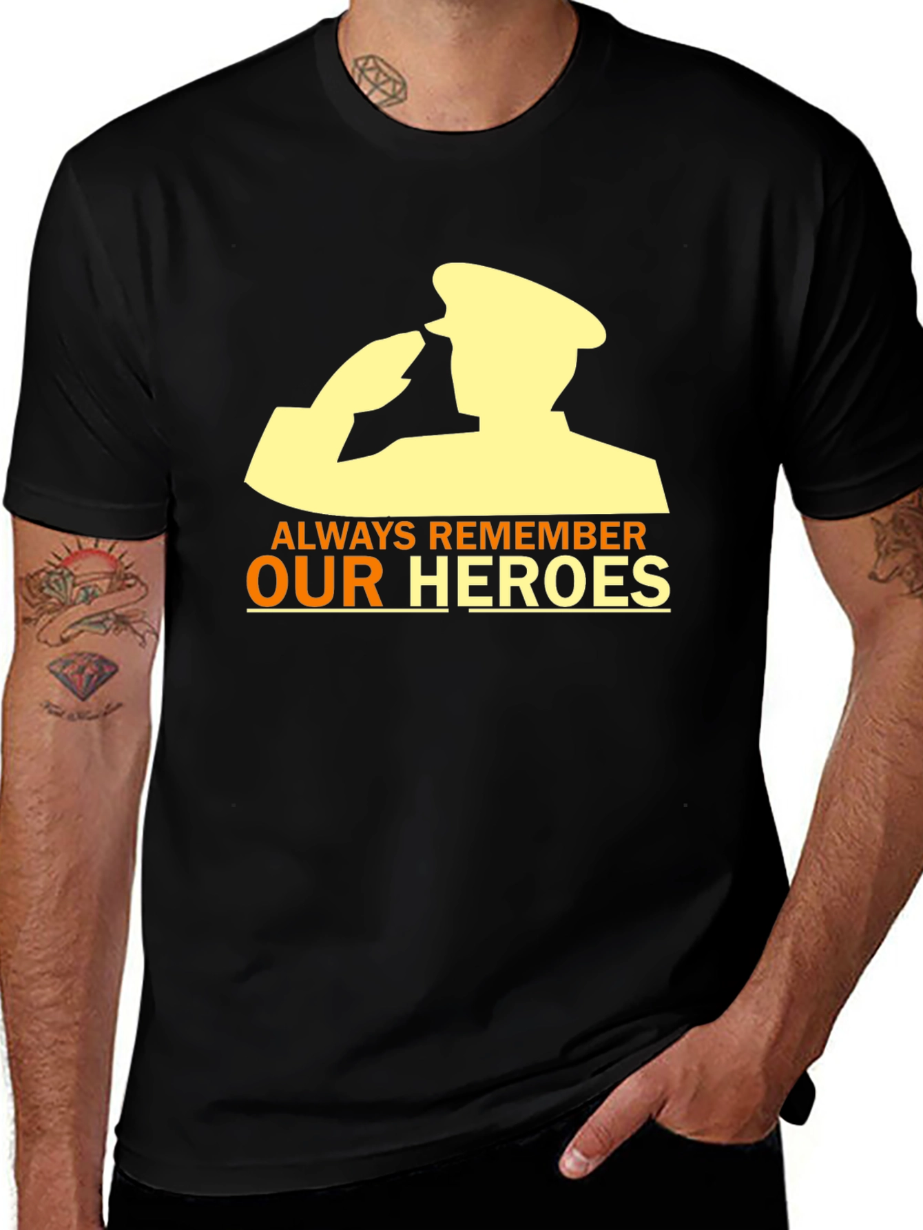Always Remember Our Heroes T-Shirt