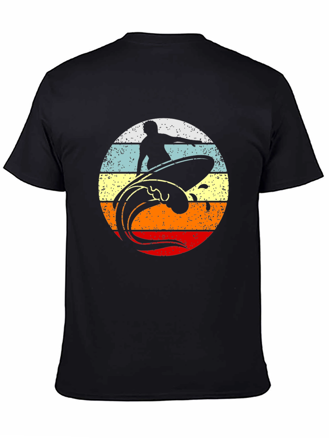 Retro Surfer Graphic T-Shirt