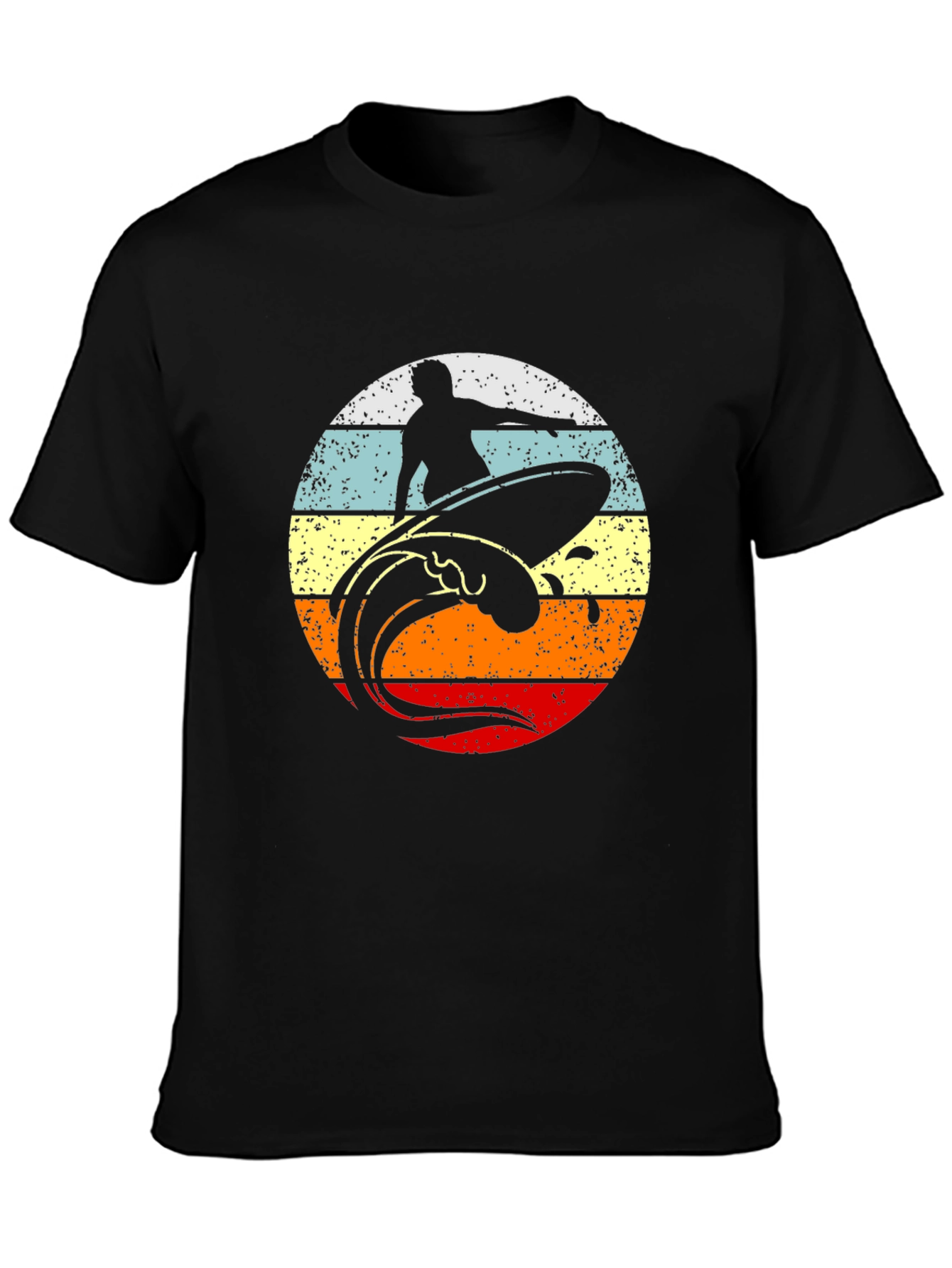 Retro Surfer Graphic T-Shirt