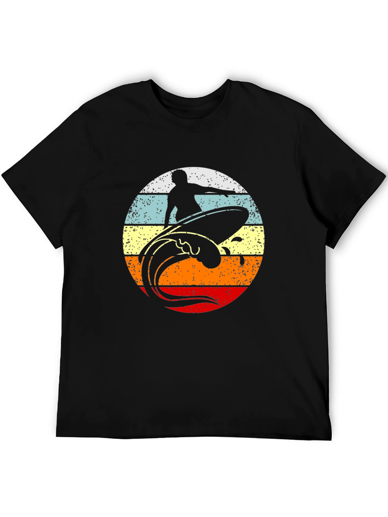 Retro Surfer Graphic T-Shirt