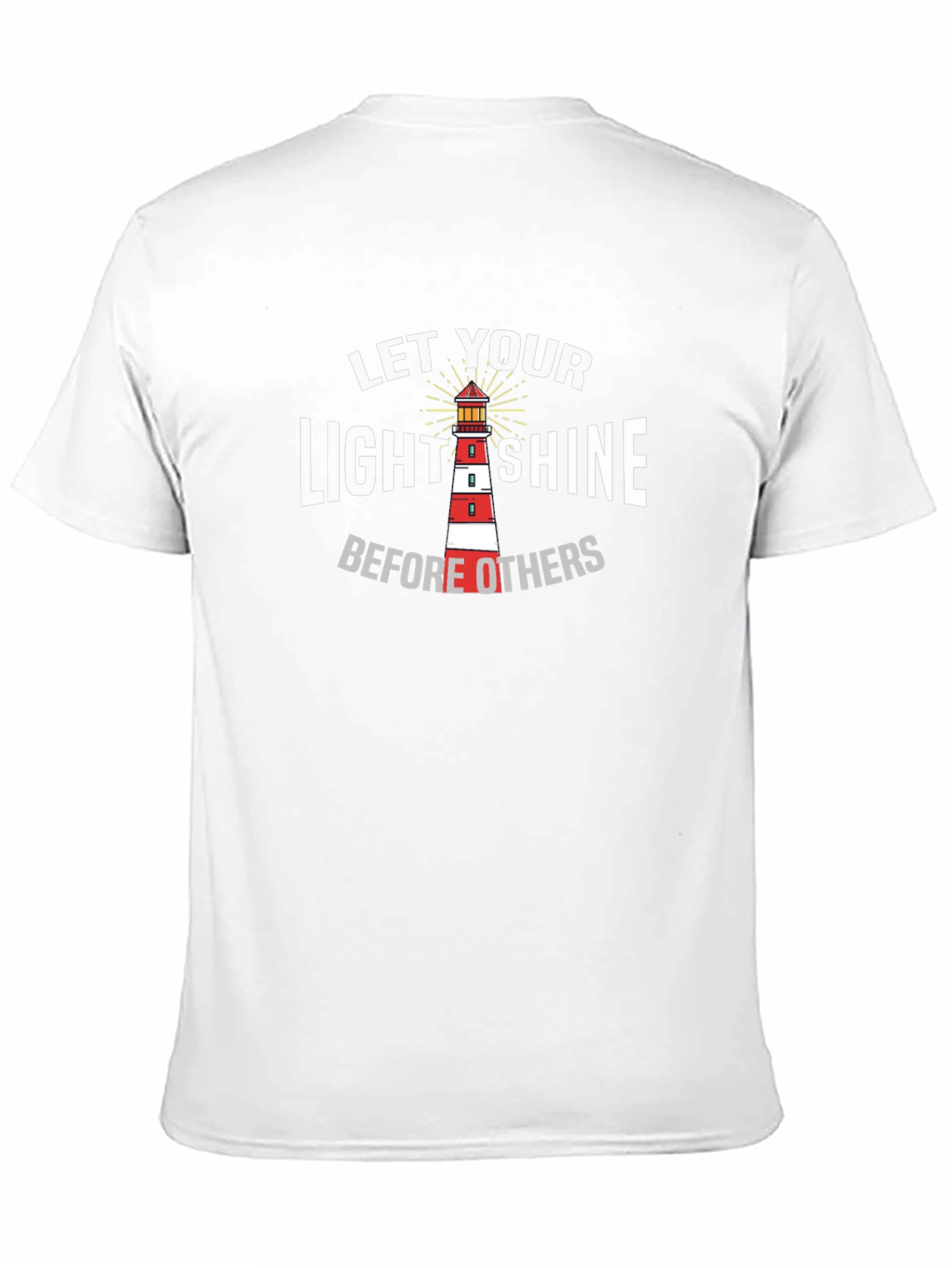 Let Your Light Shine Black Graphic Tee