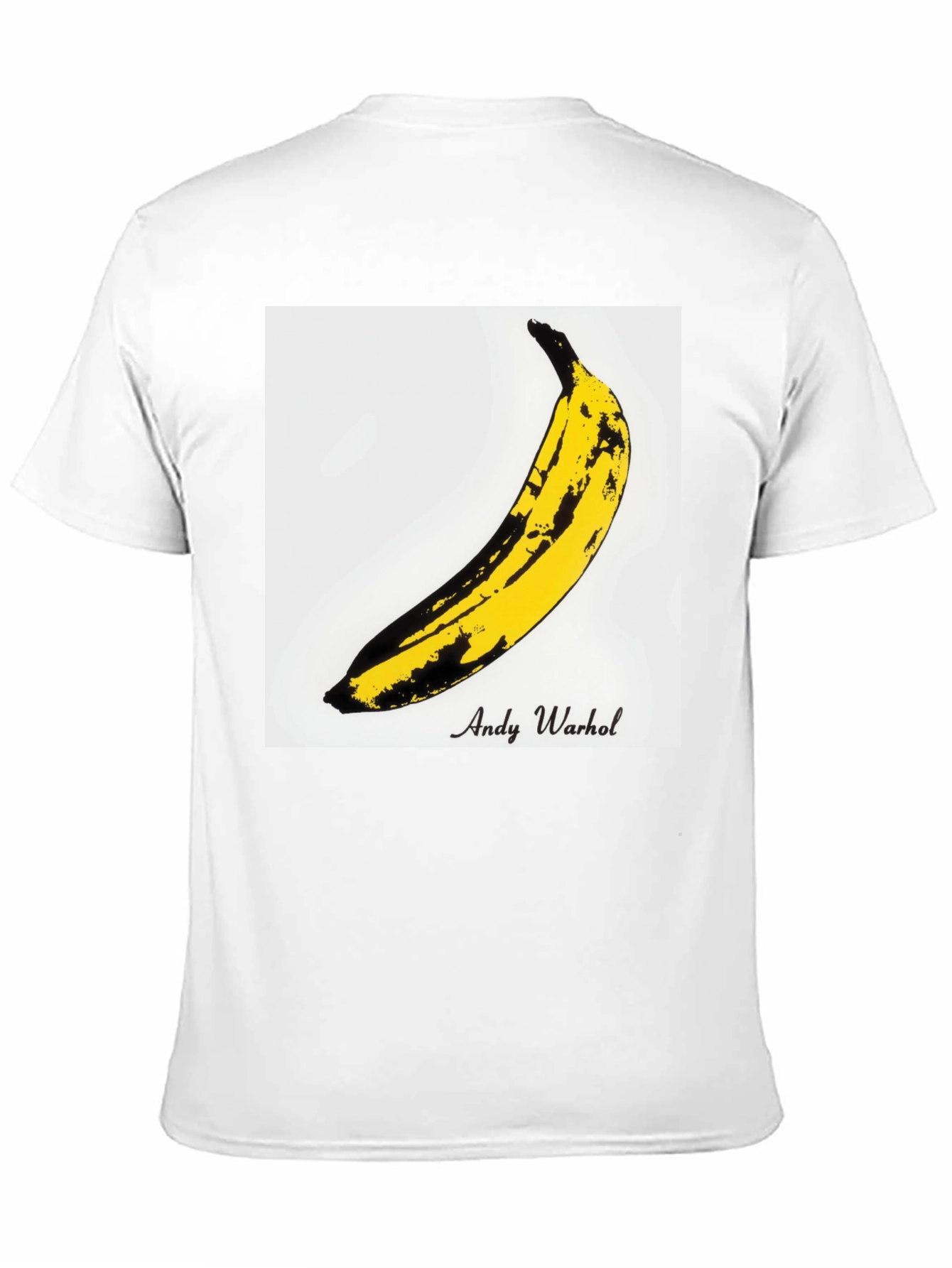 Andy Warhol Banana Graphic Tee - Black