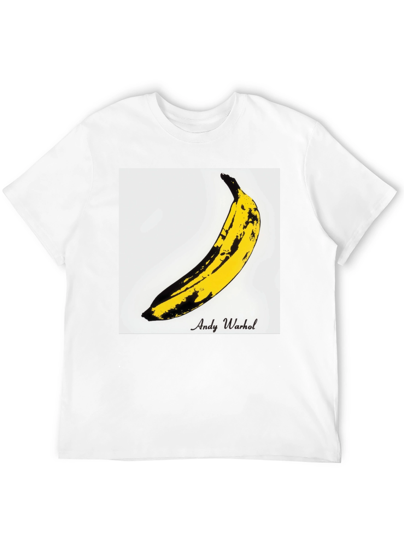 Andy Warhol Banana Graphic Tee - Black