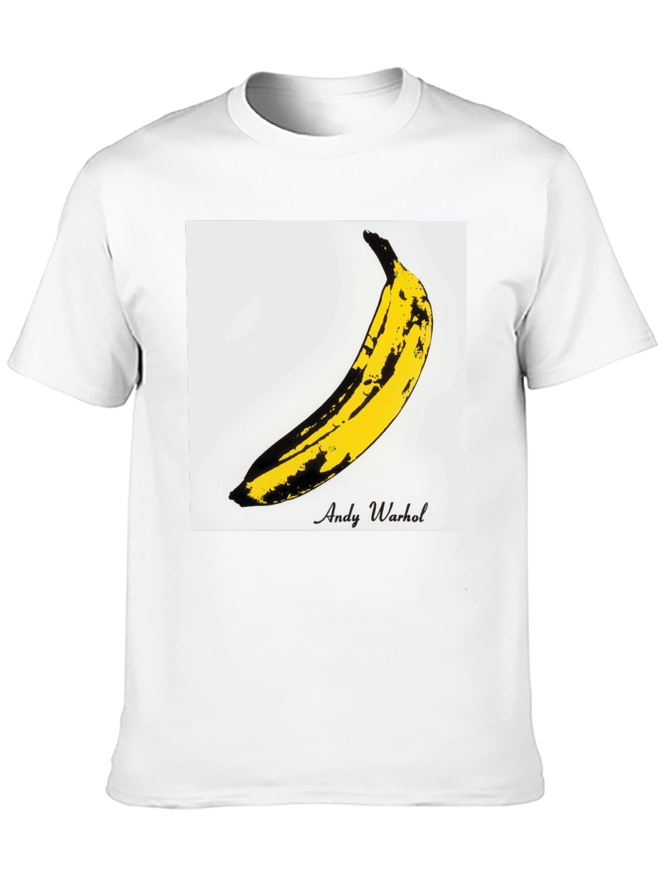 Andy Warhol Banana Graphic Tee - Black