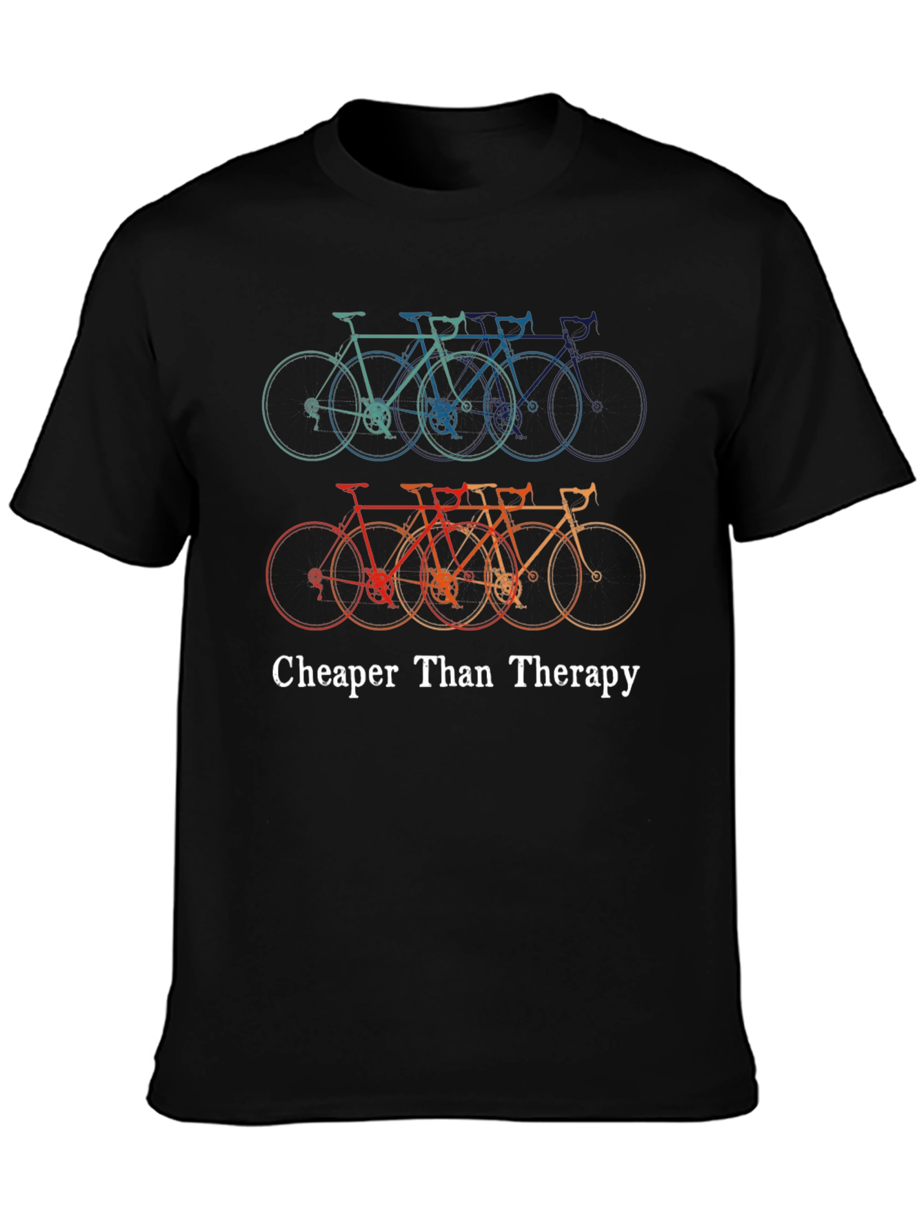 Cheaper Than Therapy Cycling T-Shirt