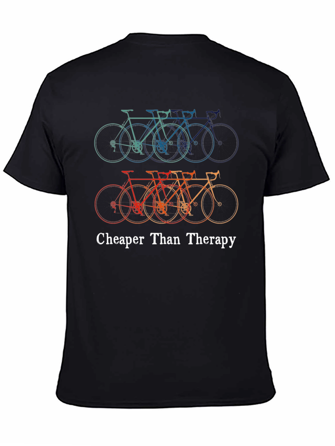 Cheaper Than Therapy Cycling T-Shirt