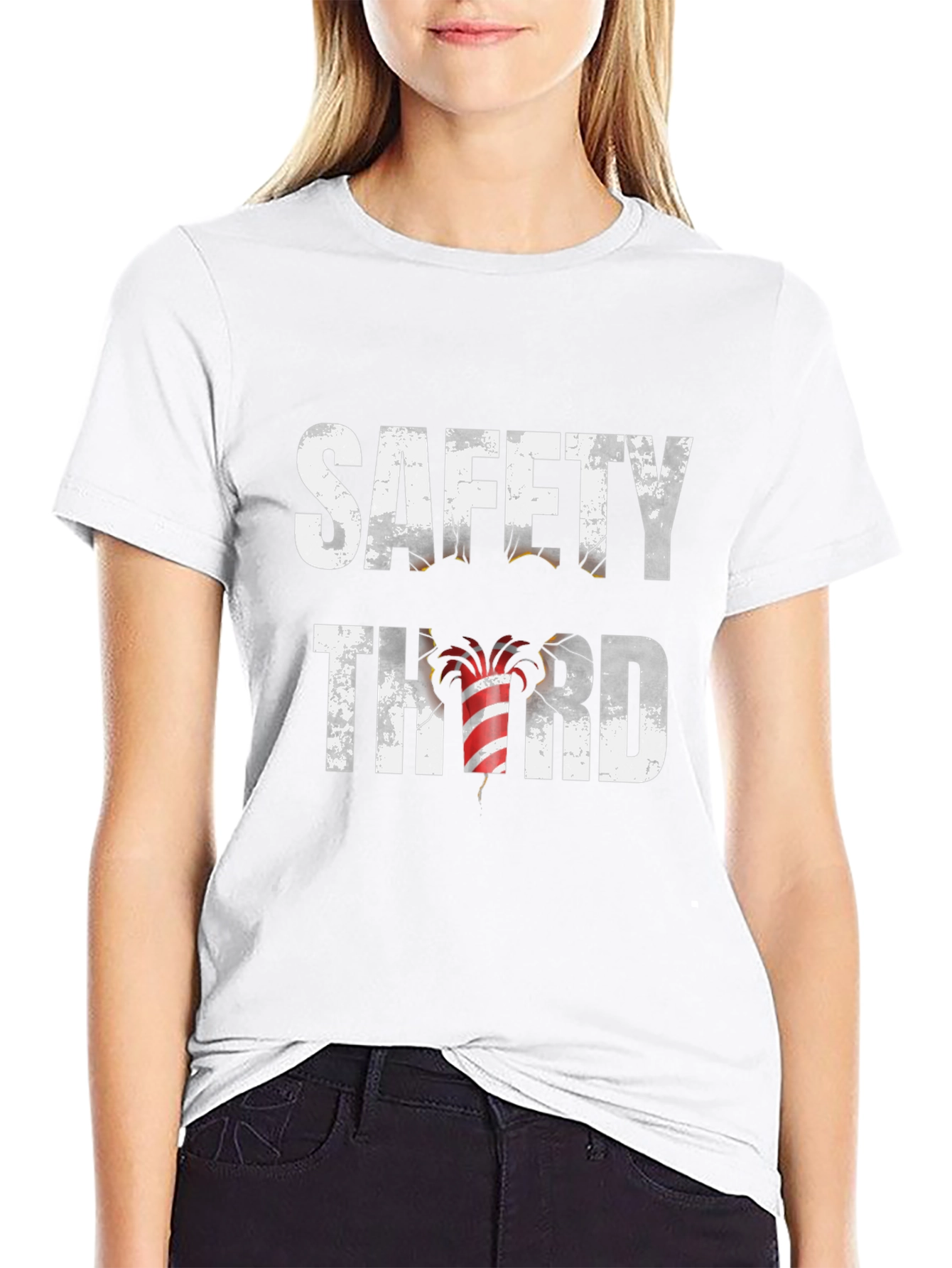 Safety Third Mens Graphic Tee