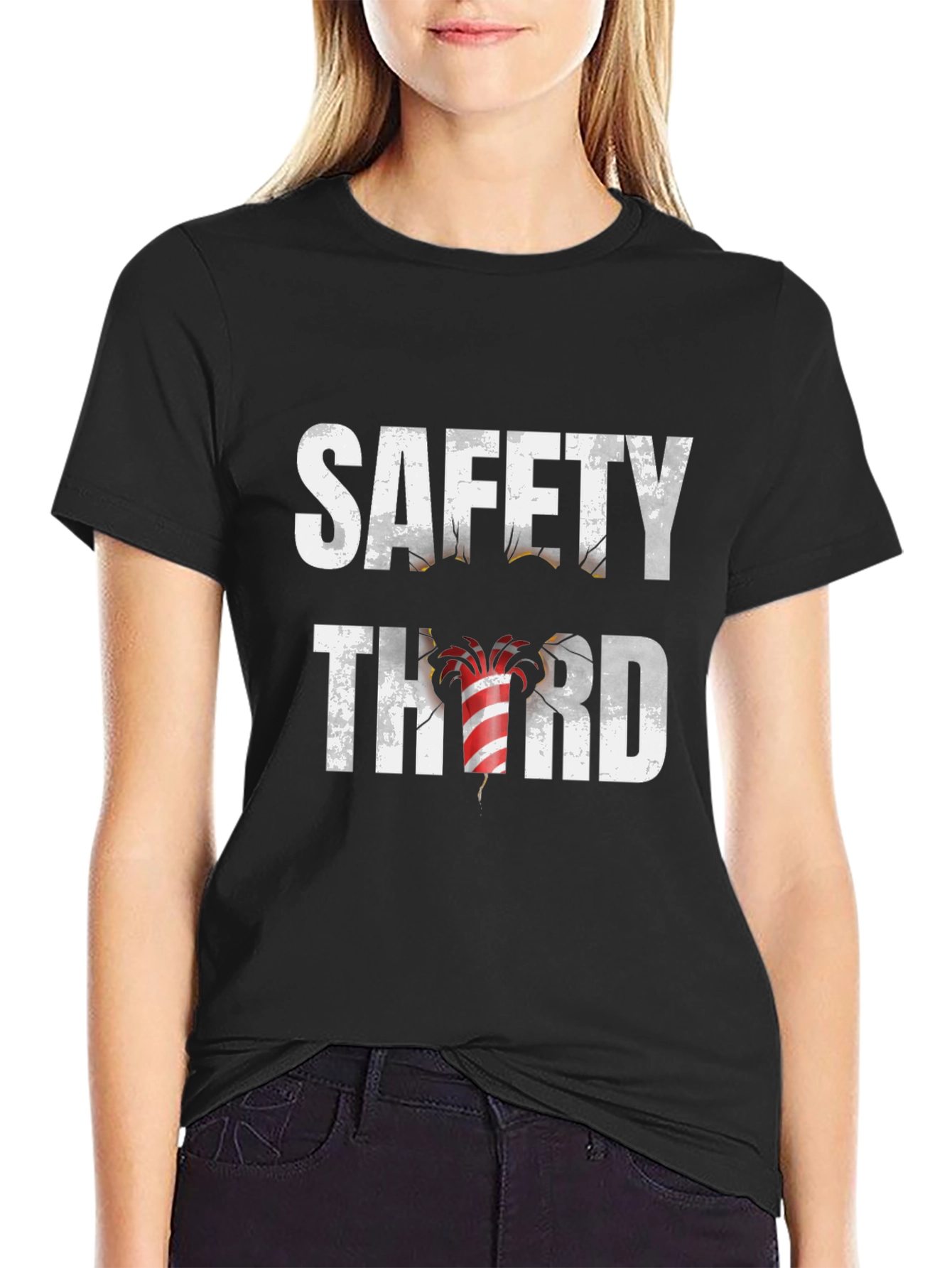 Safety Third Mens Graphic Tee
