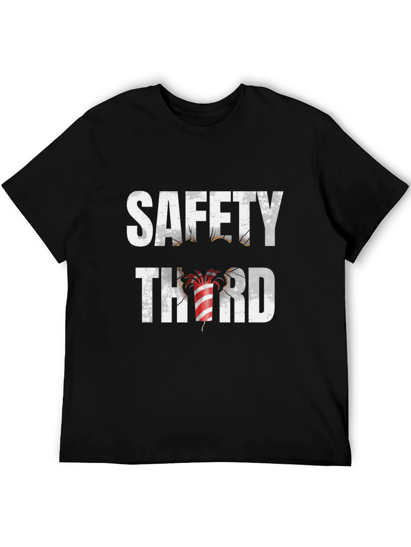 Safety Third Mens Graphic Tee