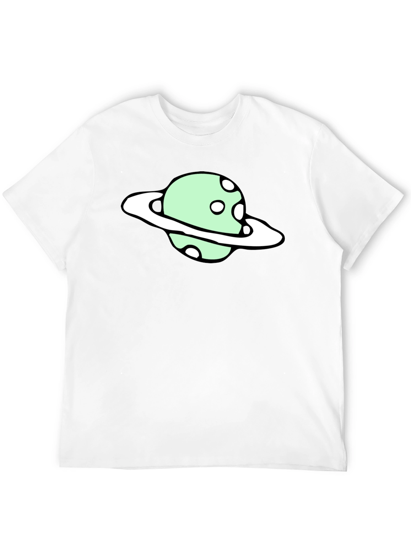 Planet Graphic Tee - Mens Black T-Shirt