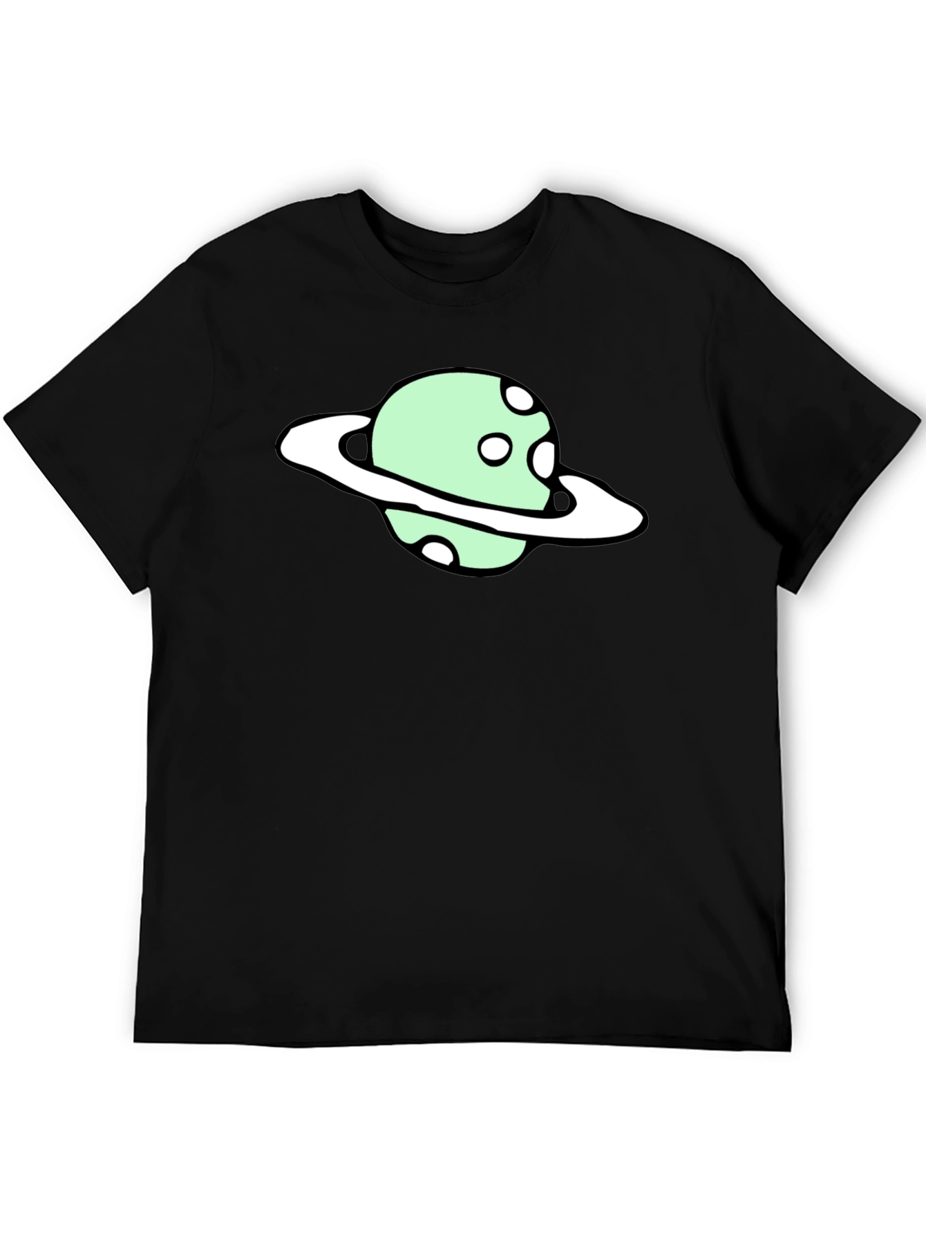Planet Graphic Tee - Mens Black T-Shirt