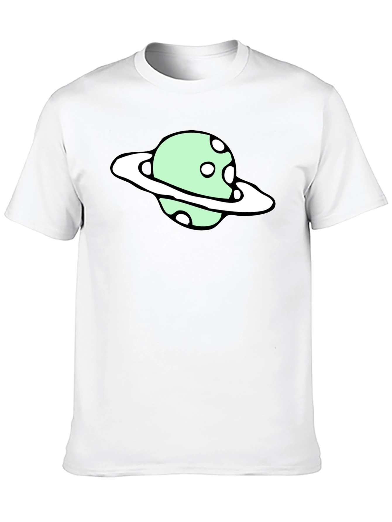 Planet Graphic Tee - Mens Black T-Shirt